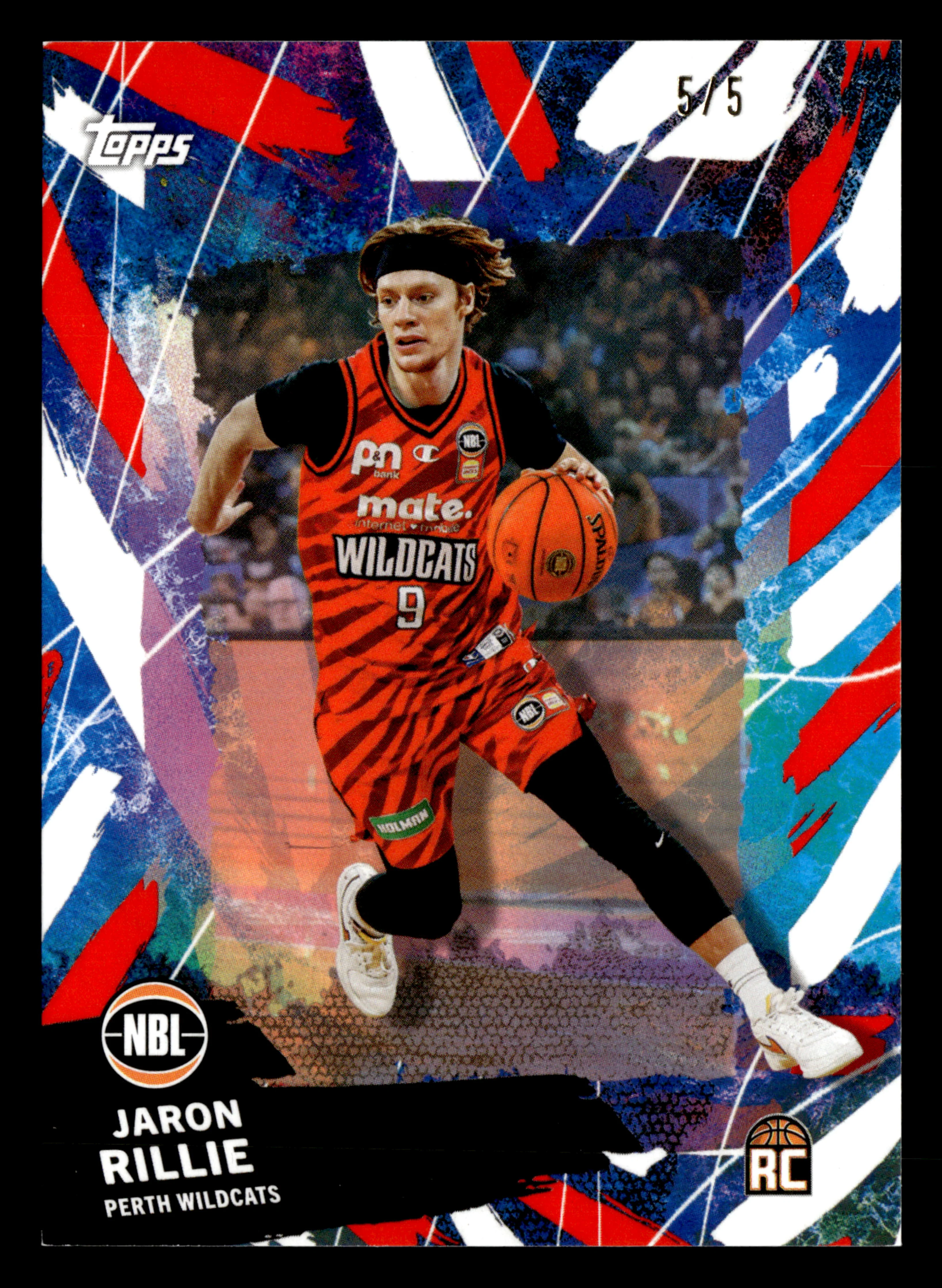 2025-26 Topps NBL - Jaron Rillie #/5