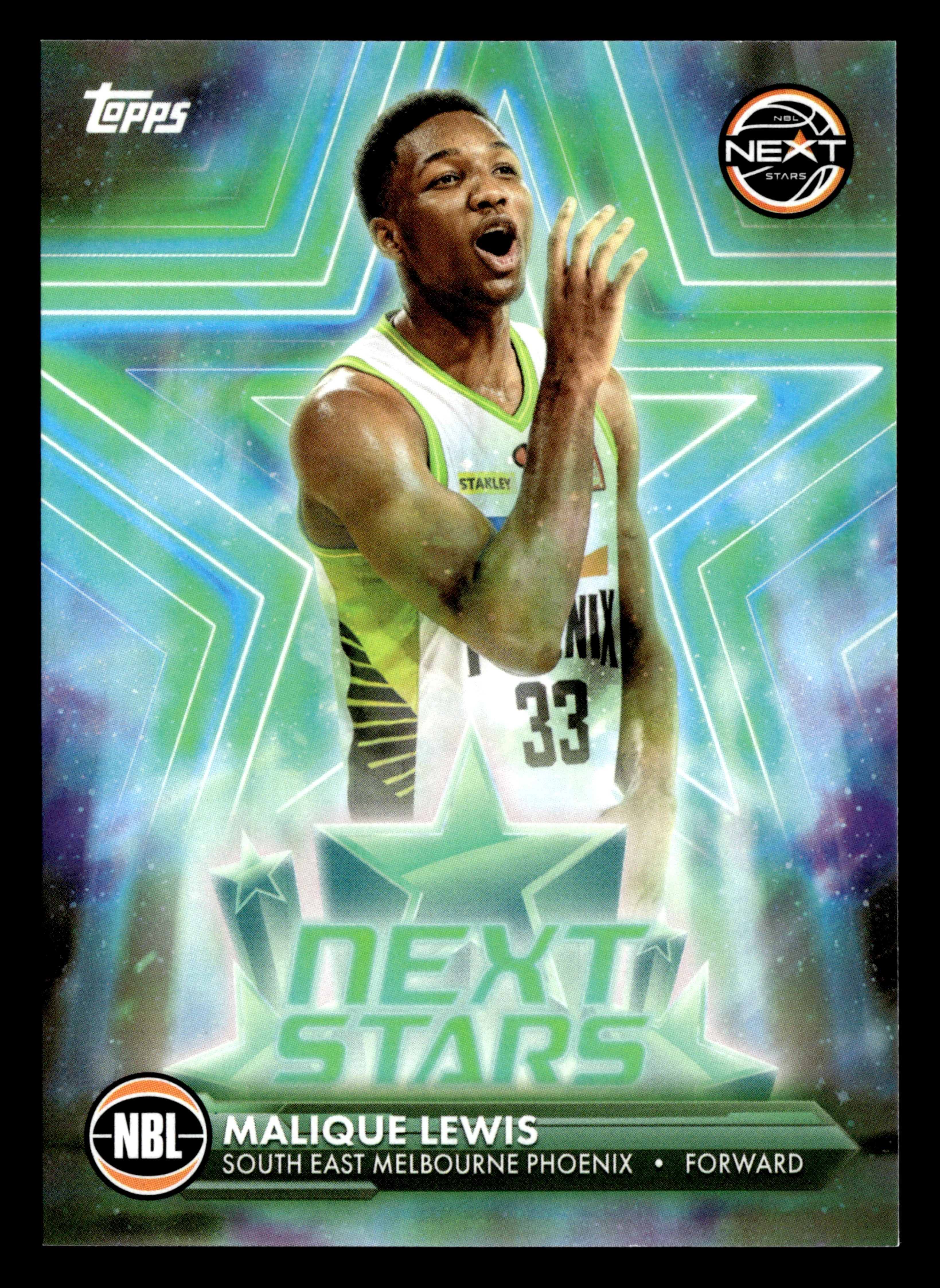 2025-26 Topps NBL - Next Stars SSP Malique Lewis