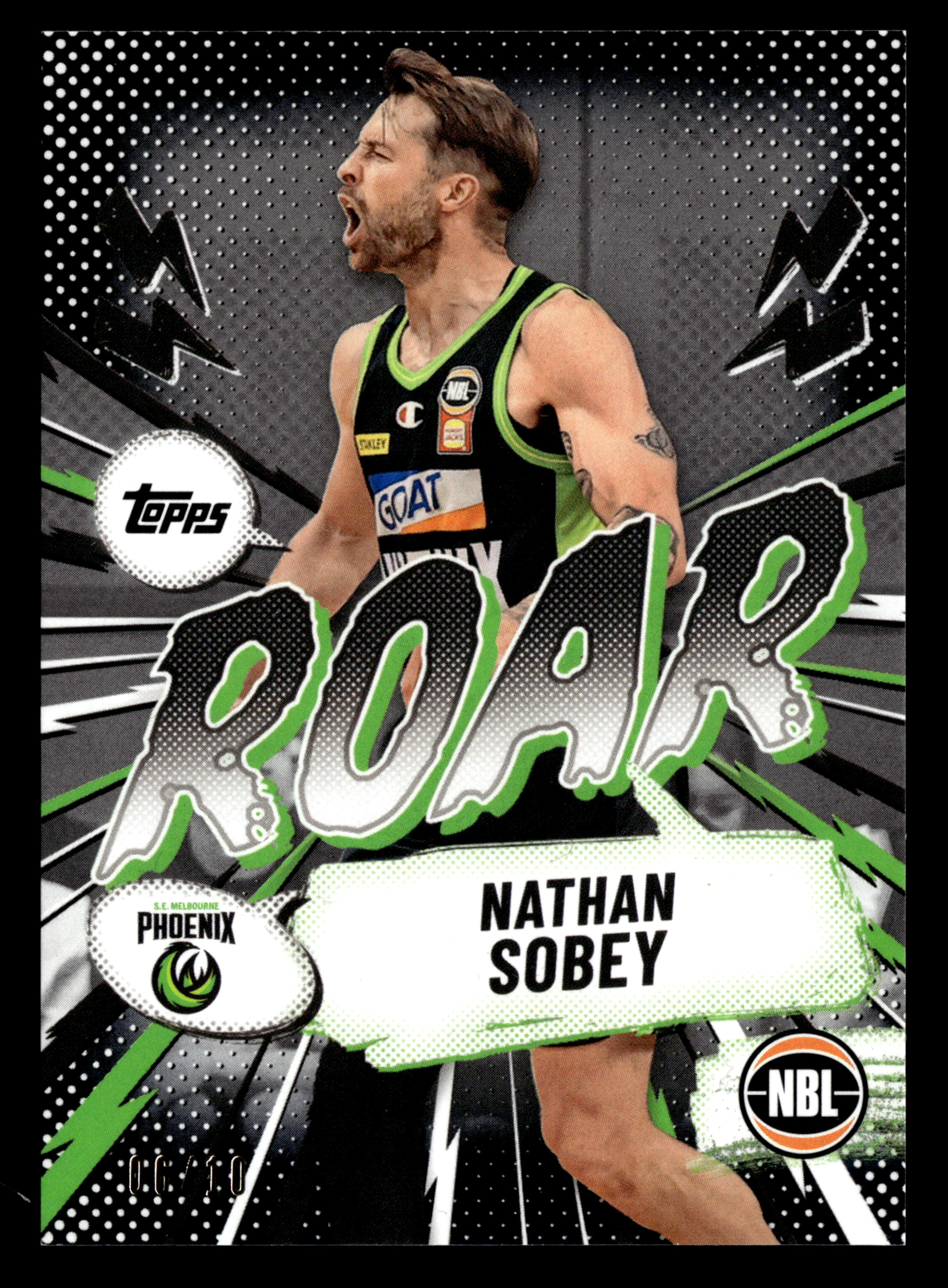 2025-26 Topps NBL - The Roar Nathan Sobey #/10