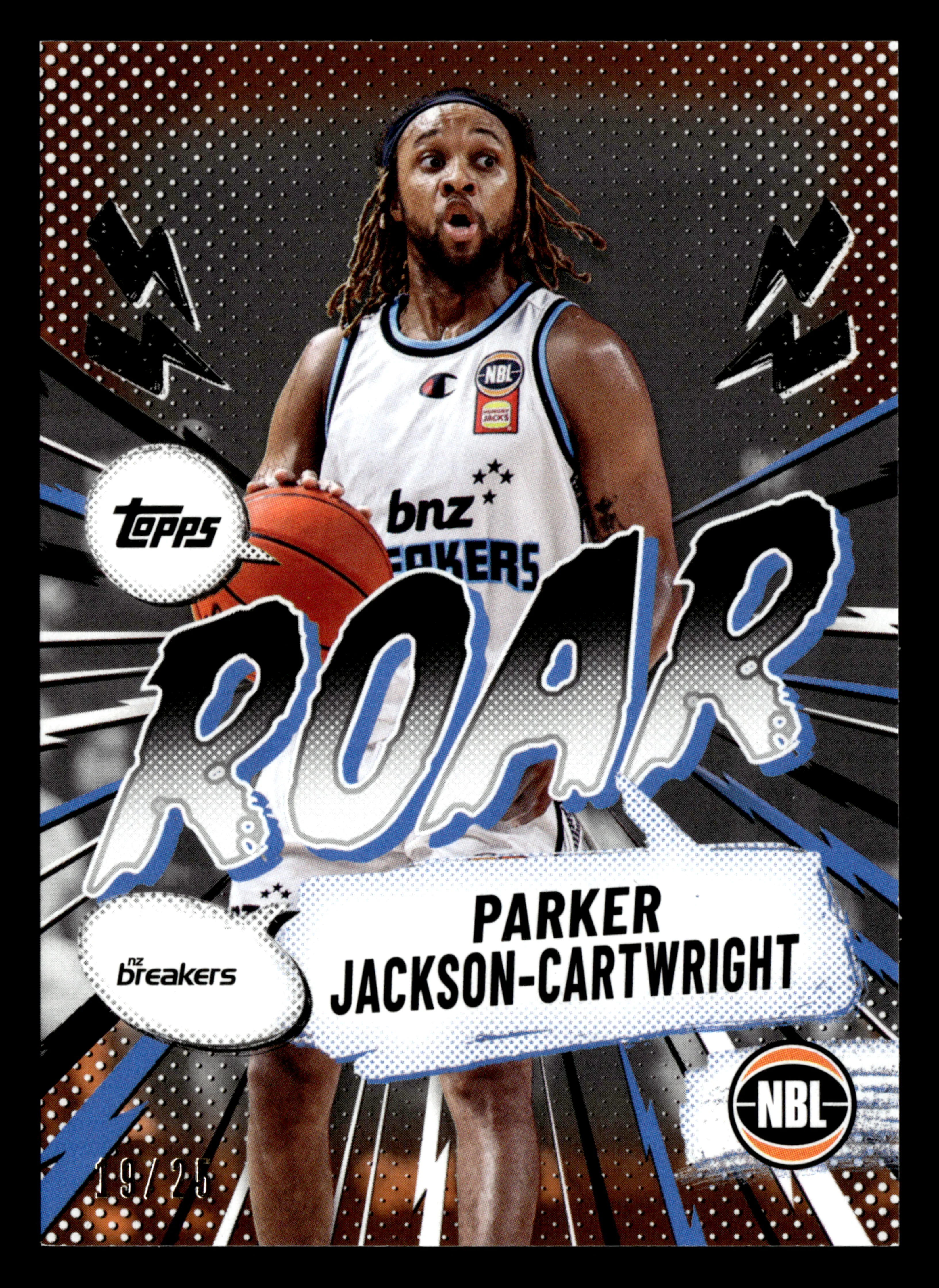 2025-26 Topps NBL - The Roar Parker Jackson-Cartwright #/25