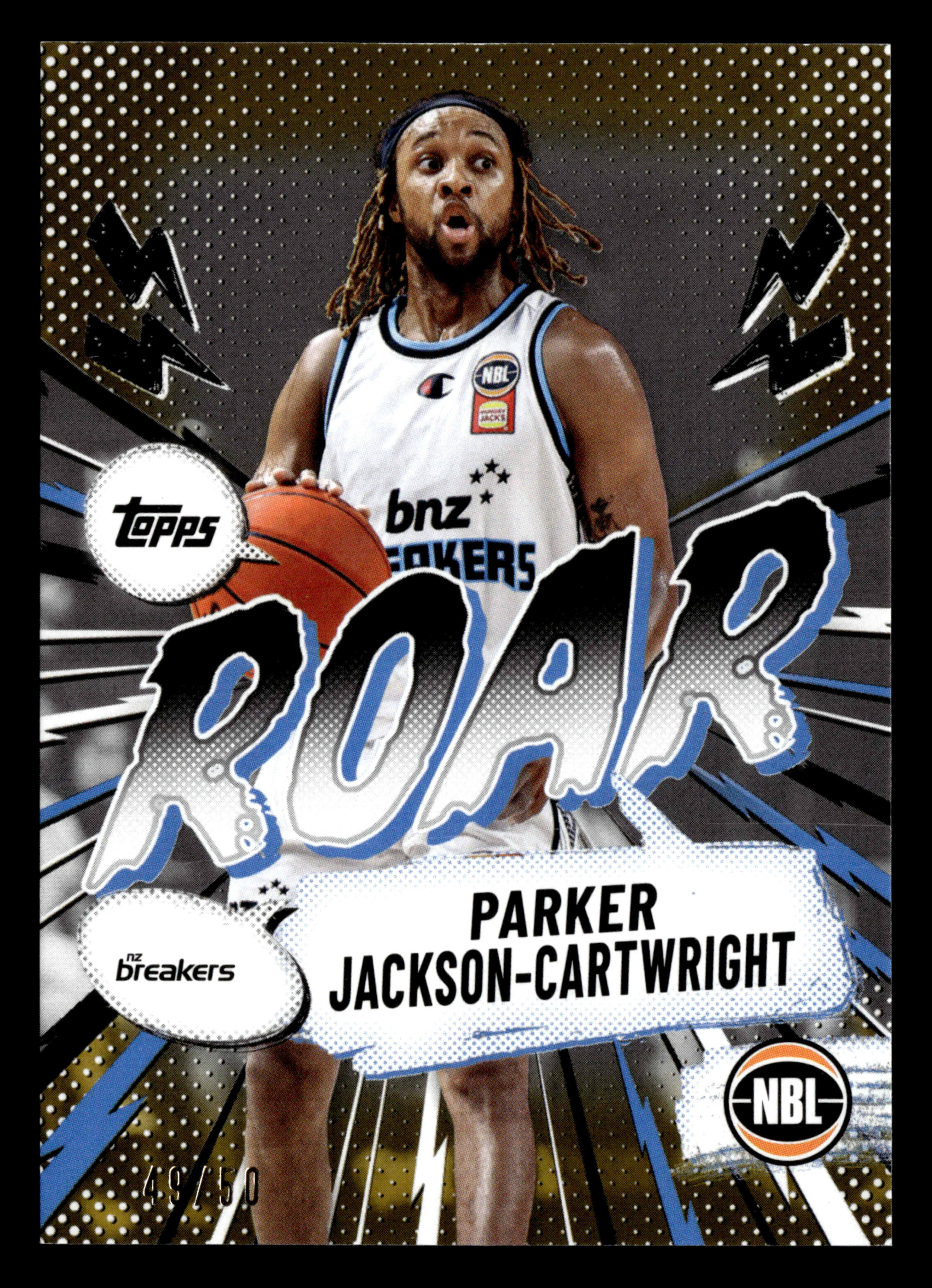 2025-26 Topps NBL - The Roar Parker Jackson-Cartwright #/50