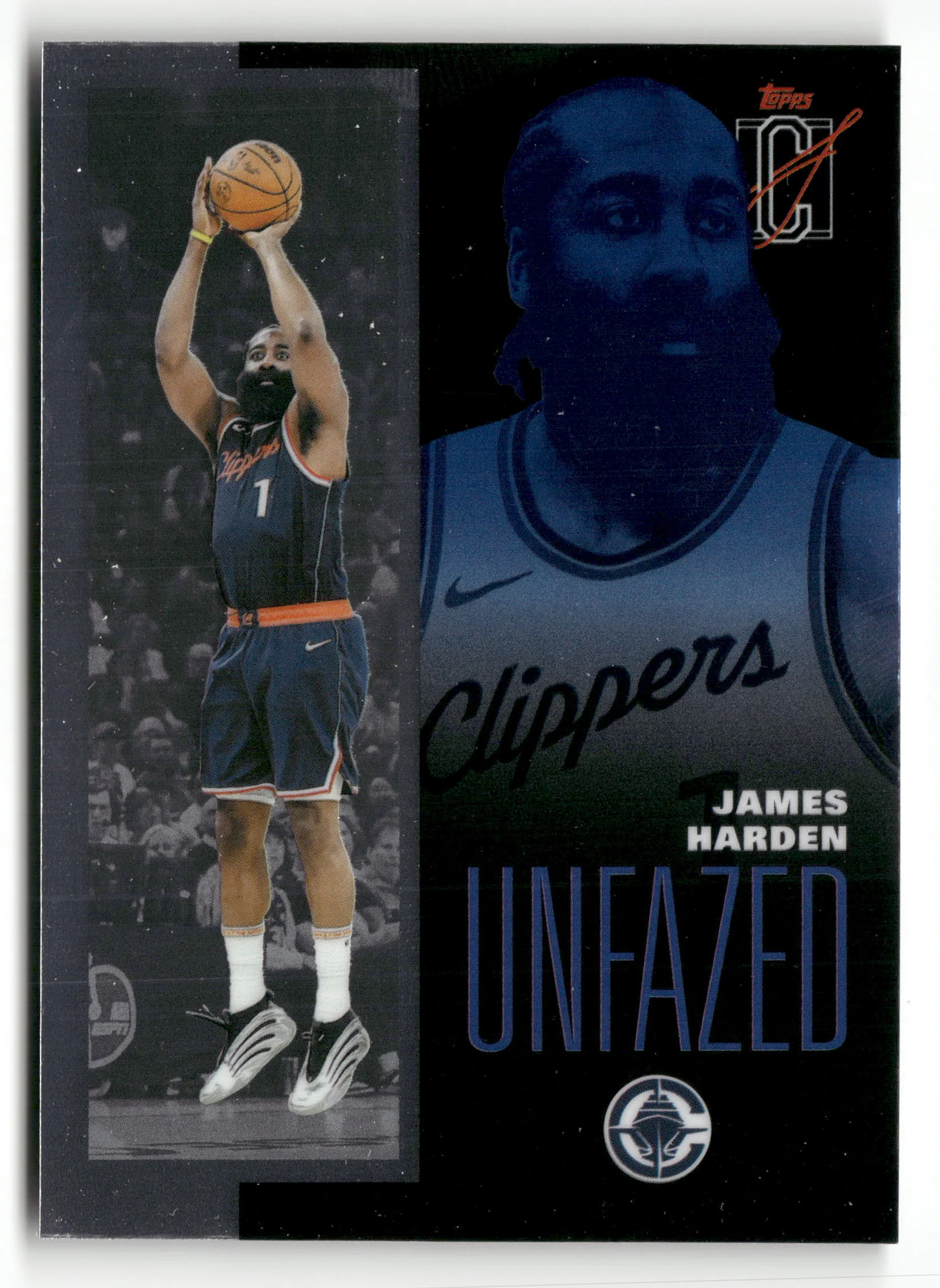 2025-26 Topps Signature Class #FAZE-8 James Harden Unfazed SP
