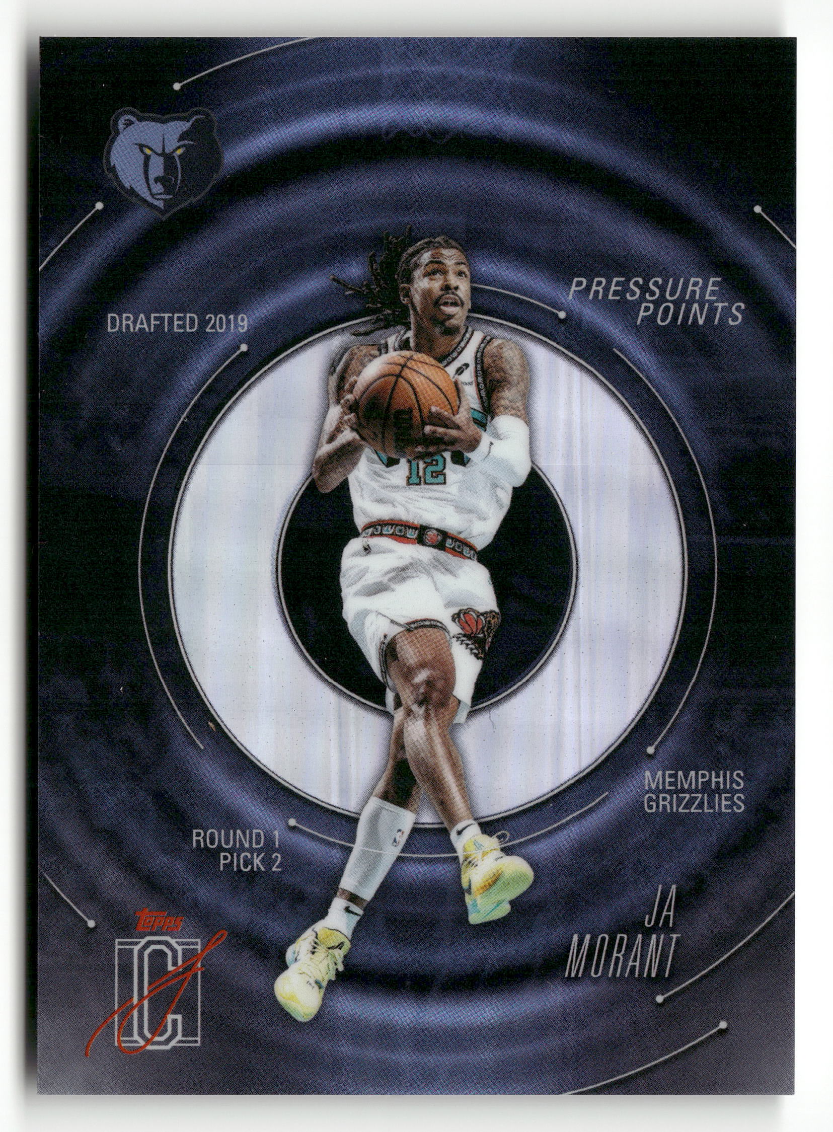 2025-26 Topps Signature Class #PP-9 Ja Morant Pressure Points