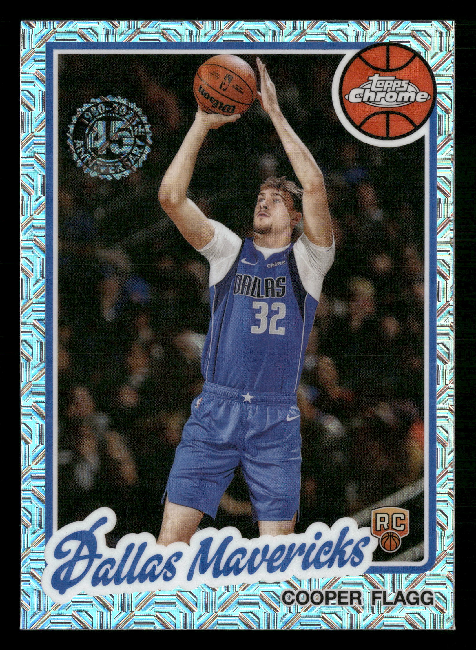 2025-26 Topps #TC-CF Cooper Flagg 1980-81 Topps Chrome Basketball