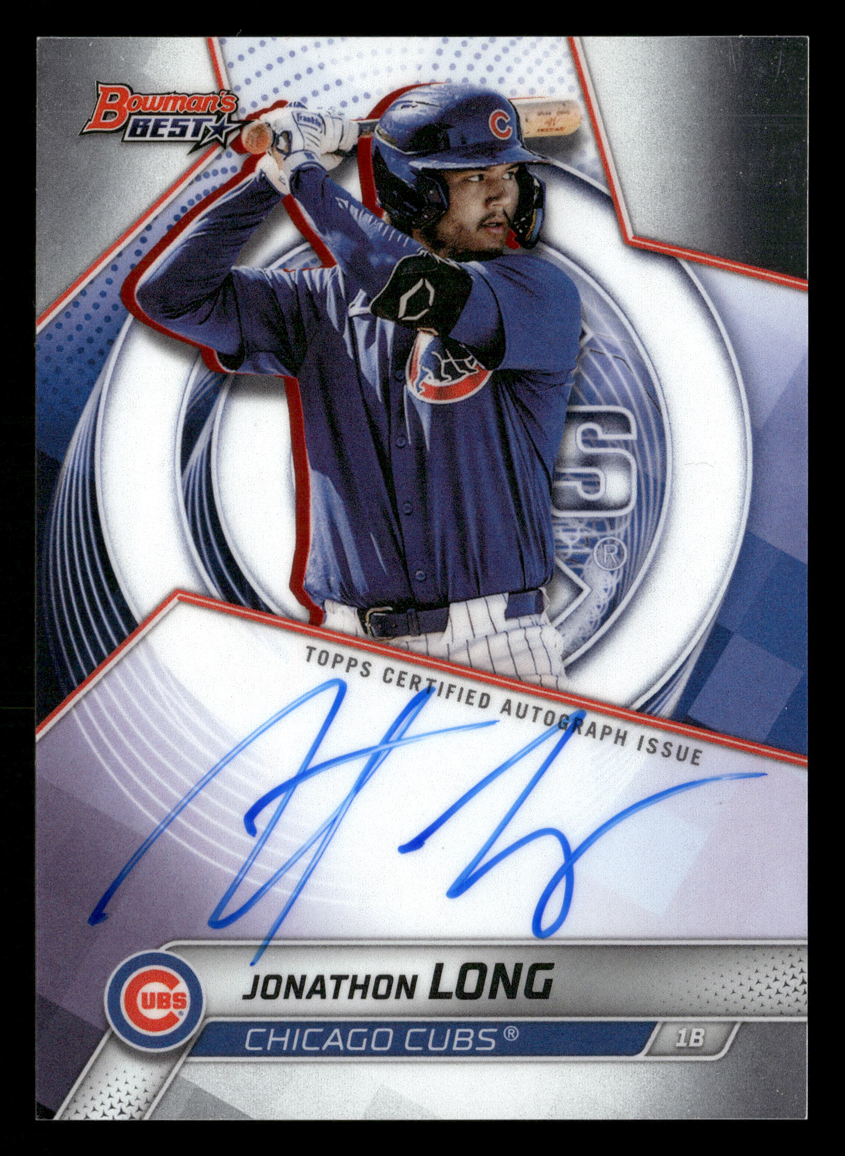 2025 Bowman's Best #B25-JLO Jonathon Long Best of 2025 Autographs