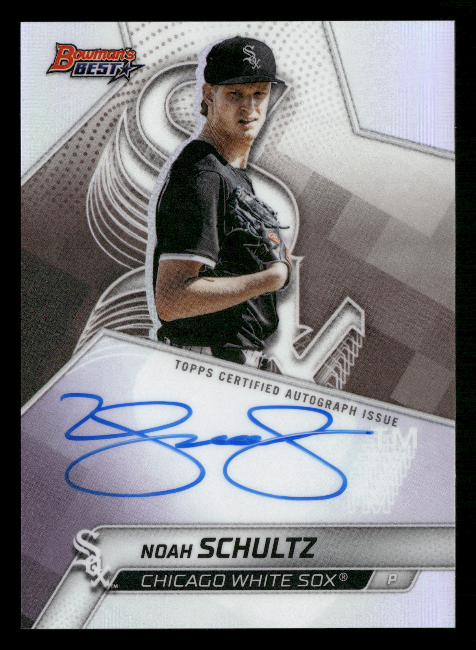 2025 Bowman's Best #B25-NS Noah Schultz Best of 2025 Autographs Refractors
