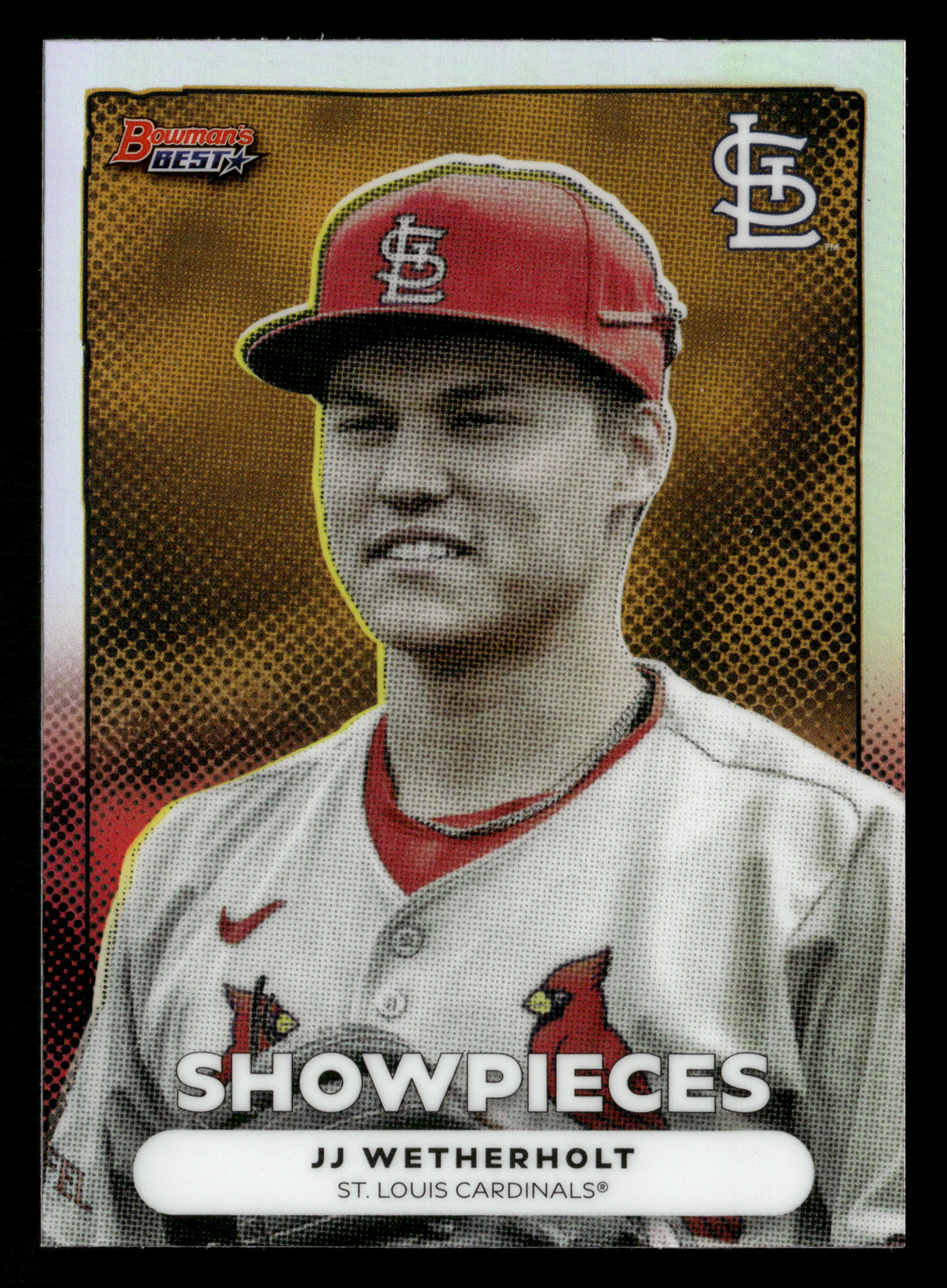 2025 Bowman's Best #BS-11 JJ Wetherholt Bowman Showpieces