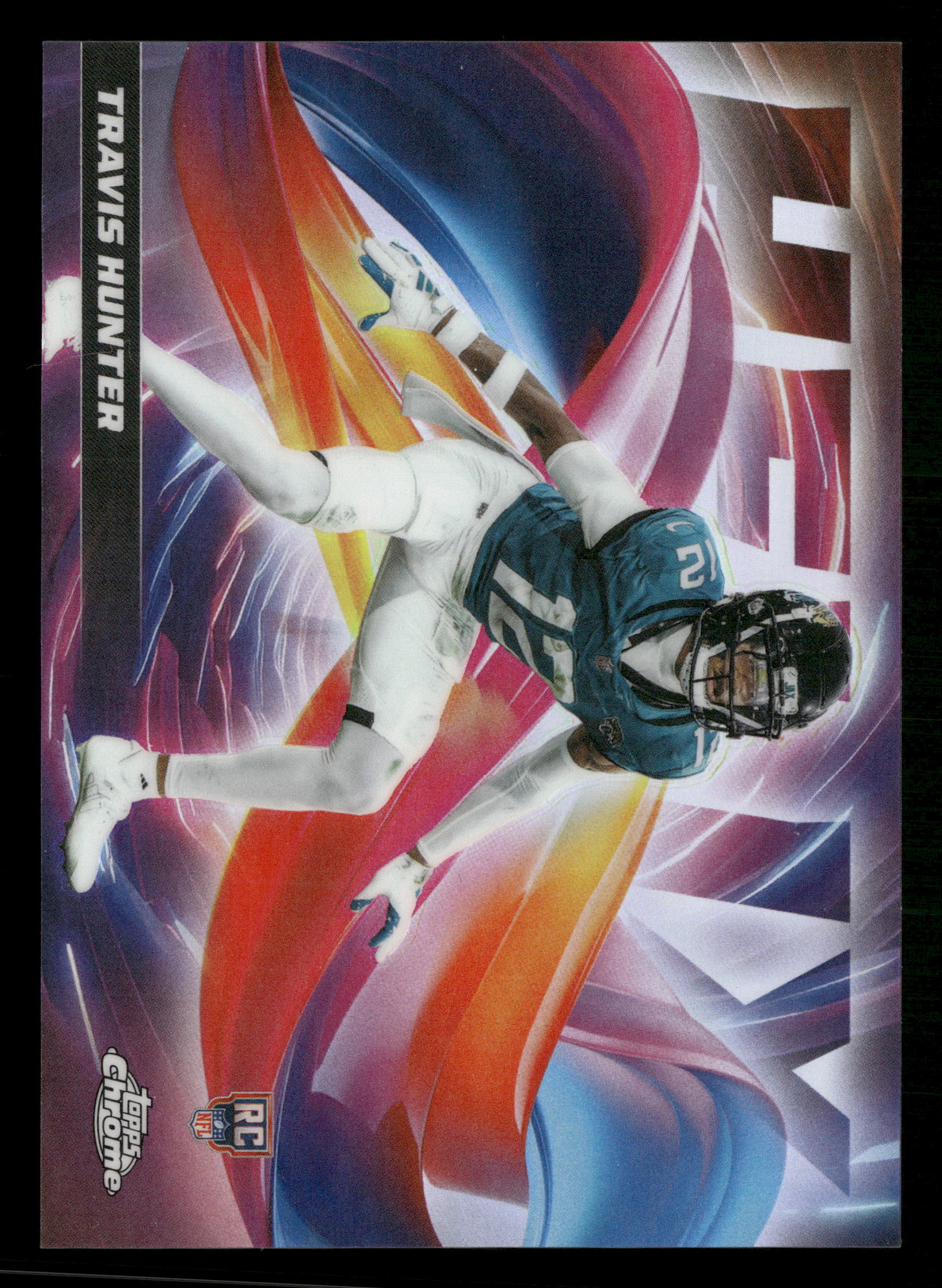 2025 Chrome Football #HX-24 Travis Hunter Helix Case Hit SSP