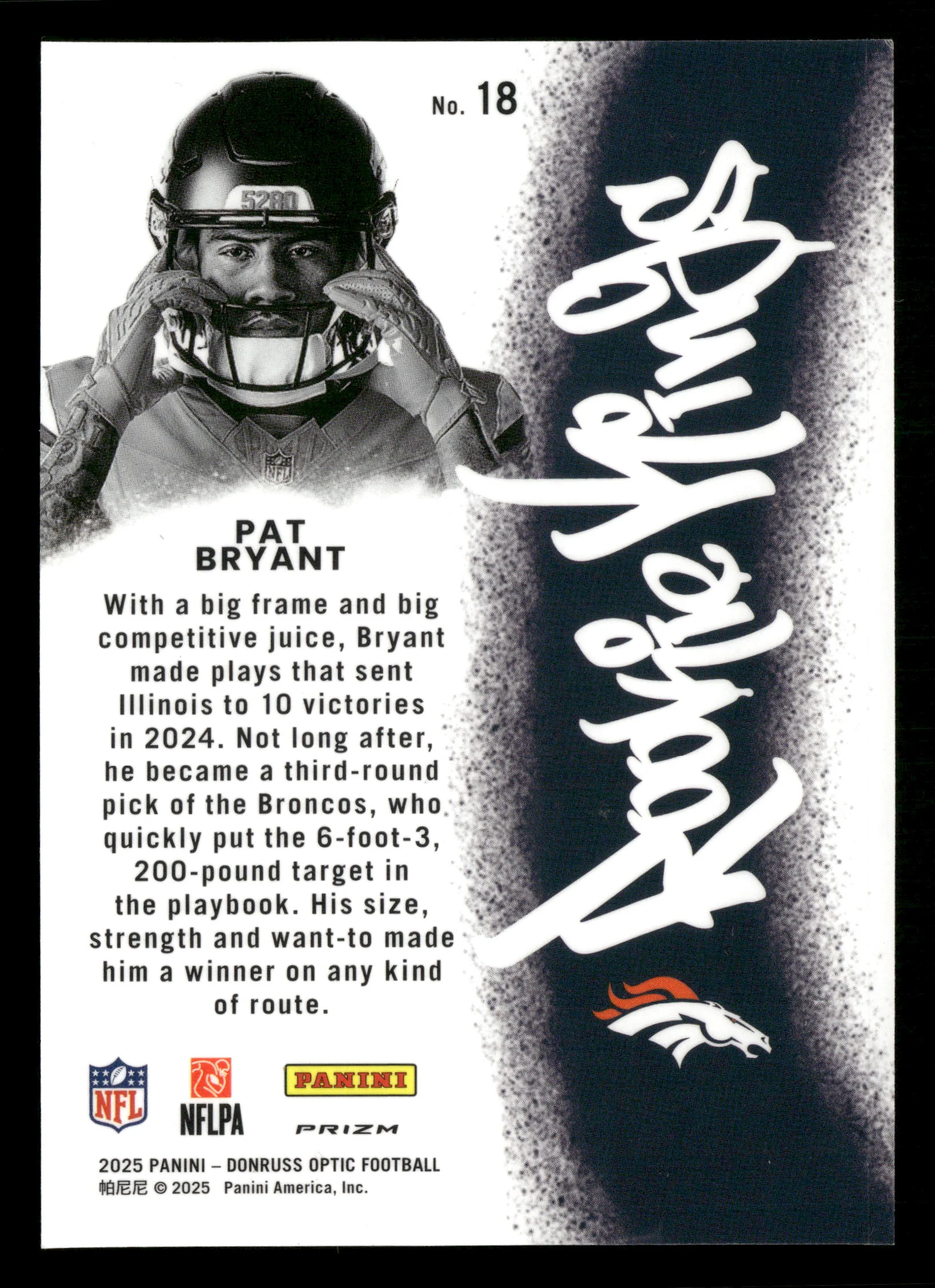2025 Donruss Optic #18 Pat Bryant Rookie Kings - Image 2