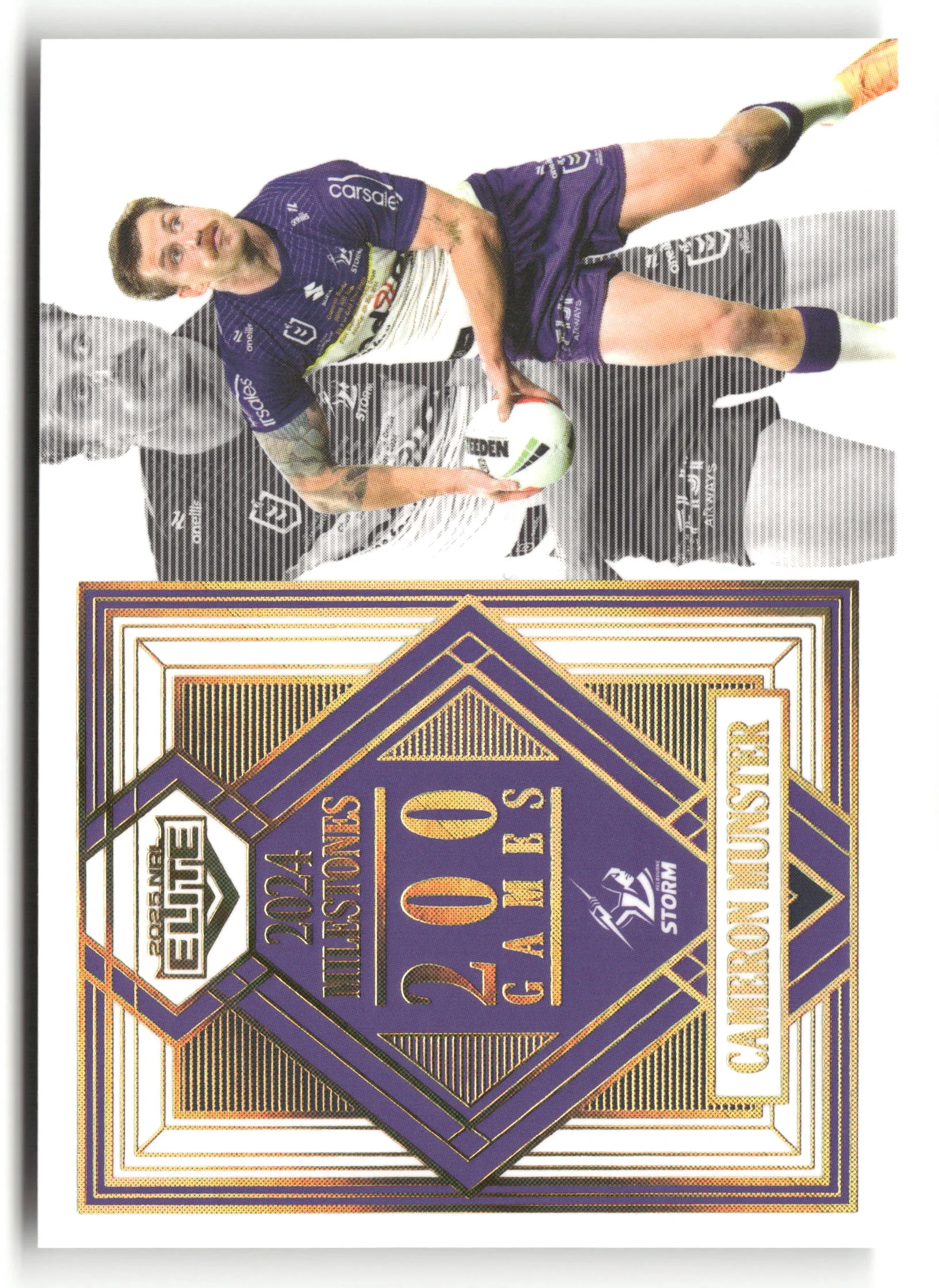 2025 NRL Elite - Cameron Munster Milestones Case Card #/42