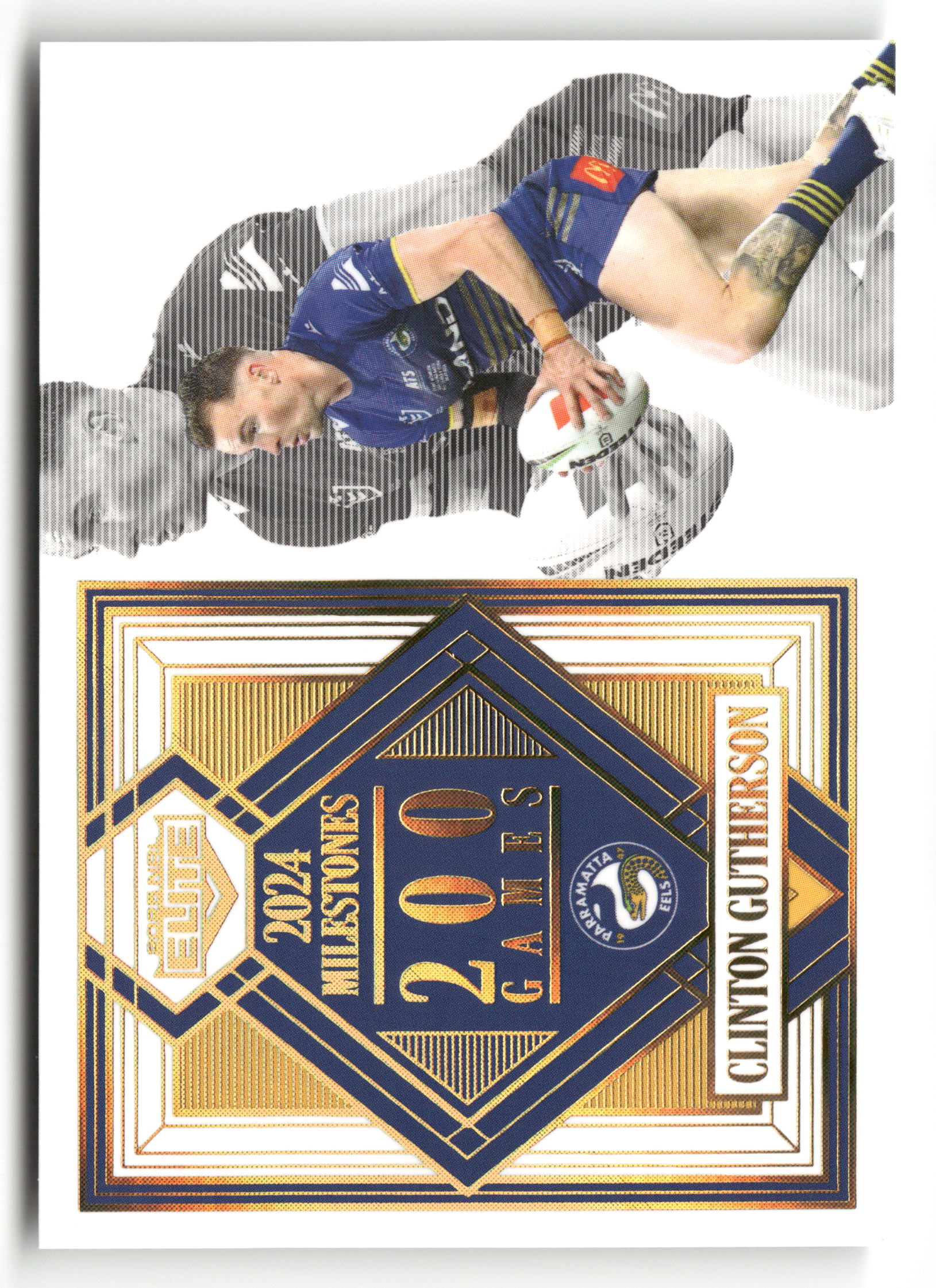 2025 NRL Elite - Clint Gutherson Milestones Case Card #03/42