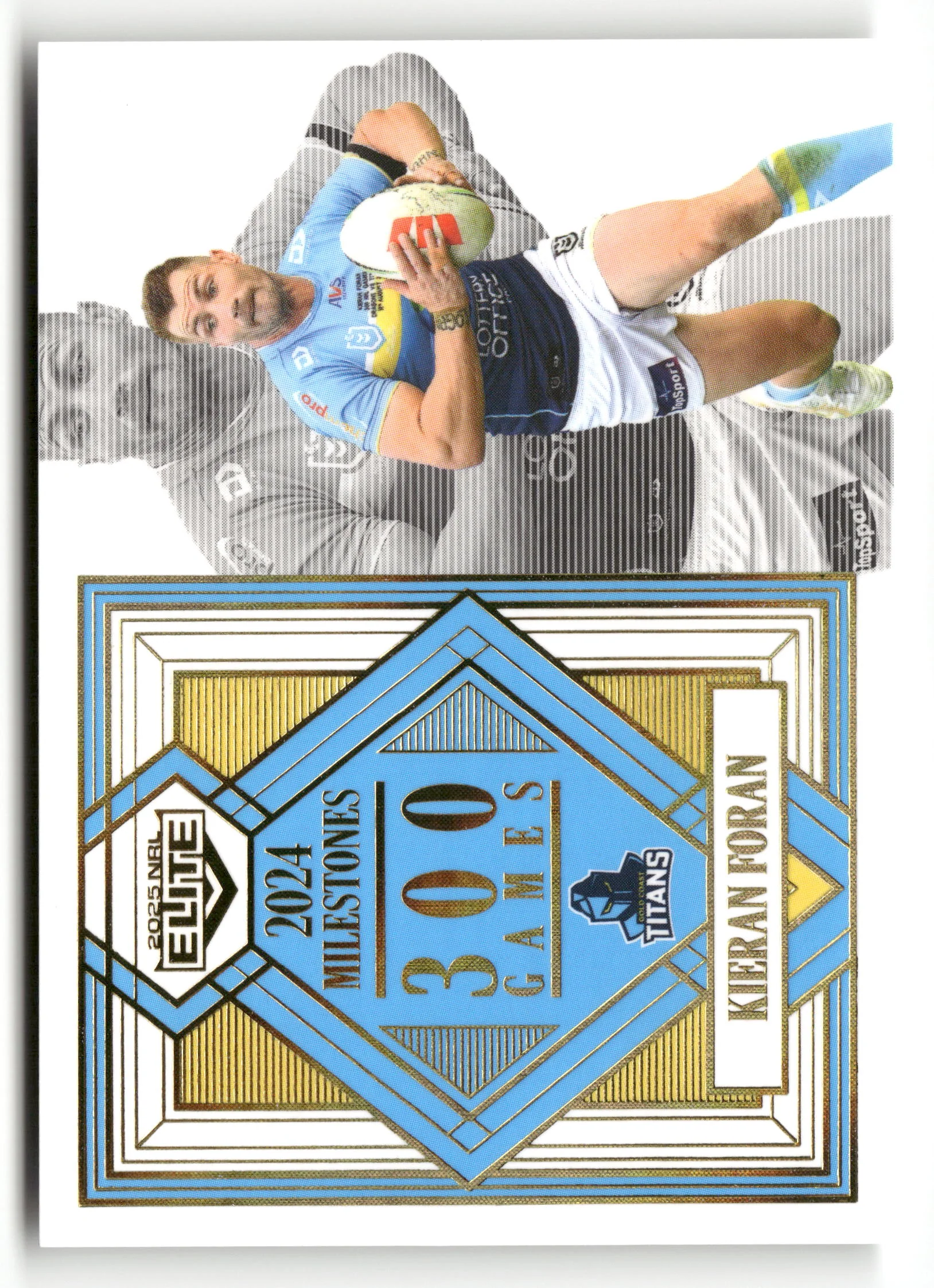 2025 NRL Elite - Kieran Foran Milestones Case Card #31/42