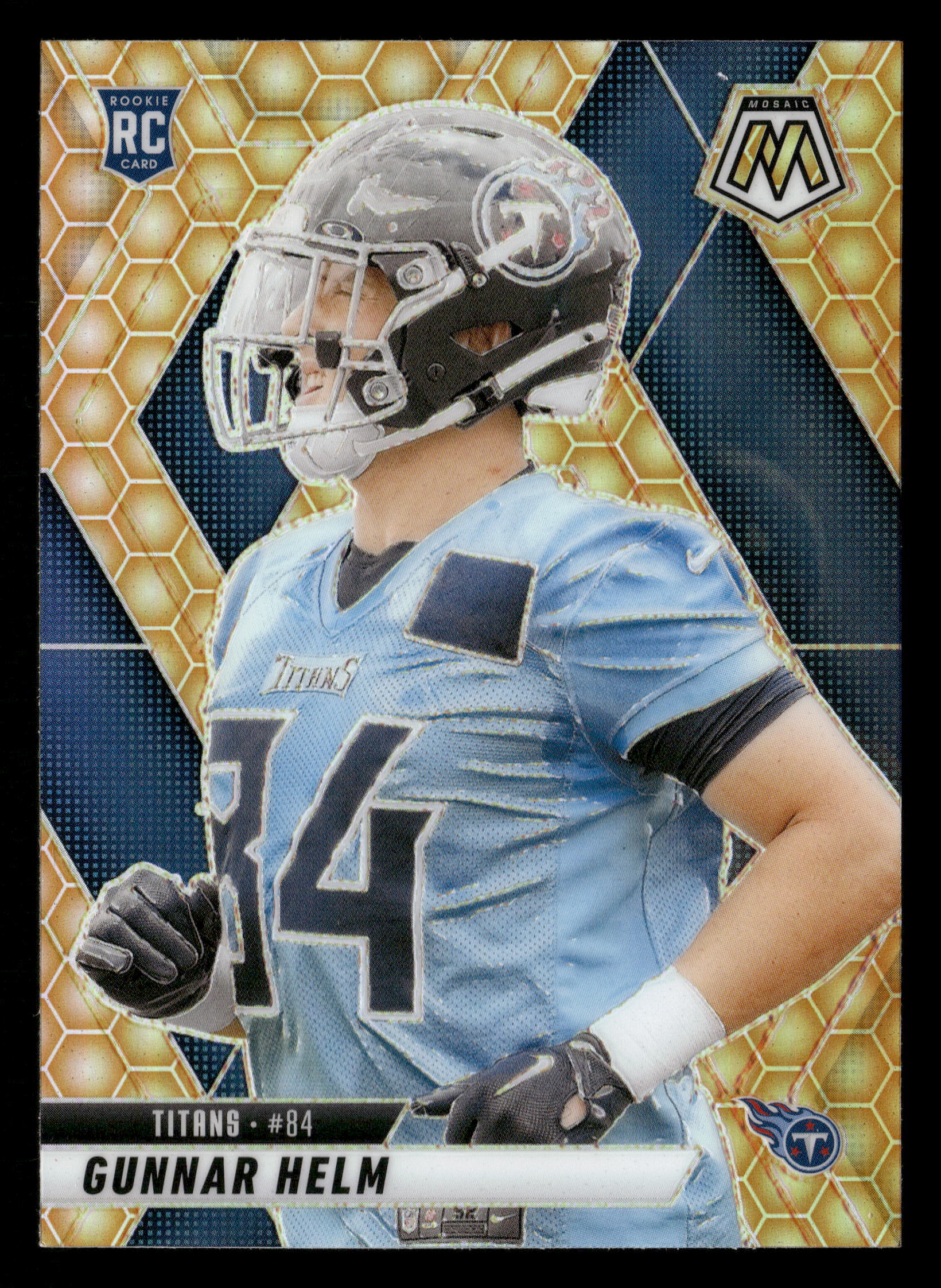 2025 Panini Mosaic #394 Gunnar Helm Honeycomb