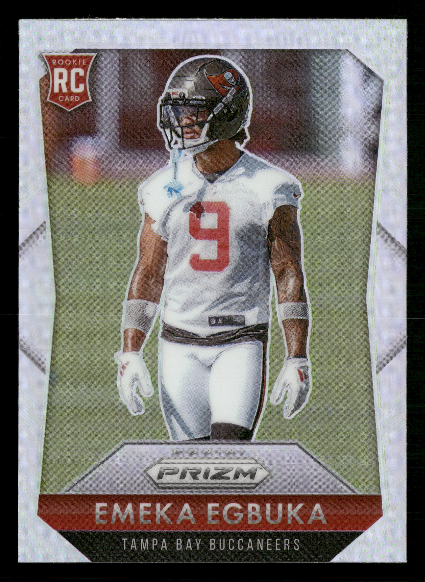 2025 Panini Prizm #7 Emeka Egbuka Flashback Rookie Prizm