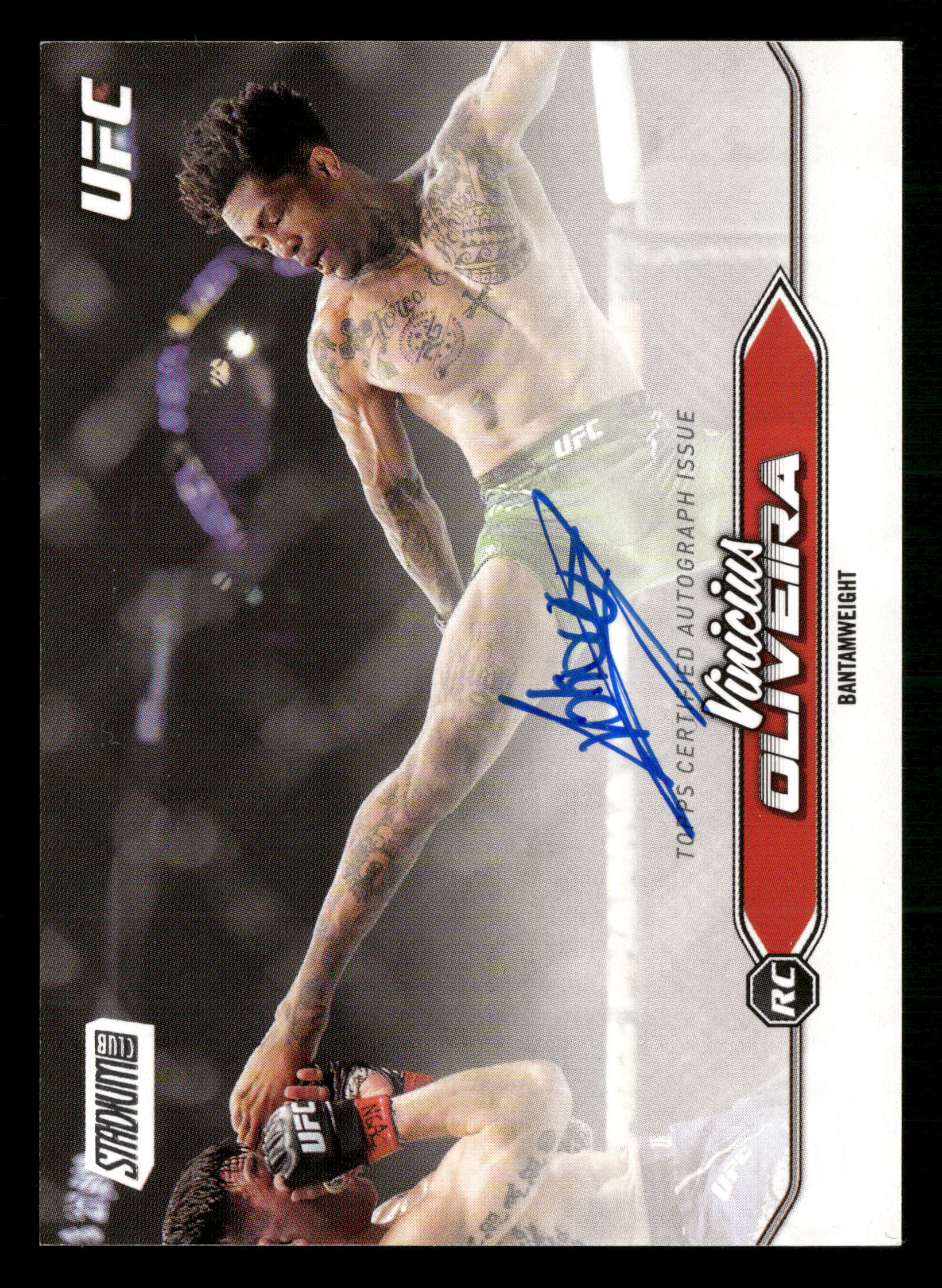 2025 Stadium Club UFC #BCA-VOA Vinicius Oliveira Base Autographs