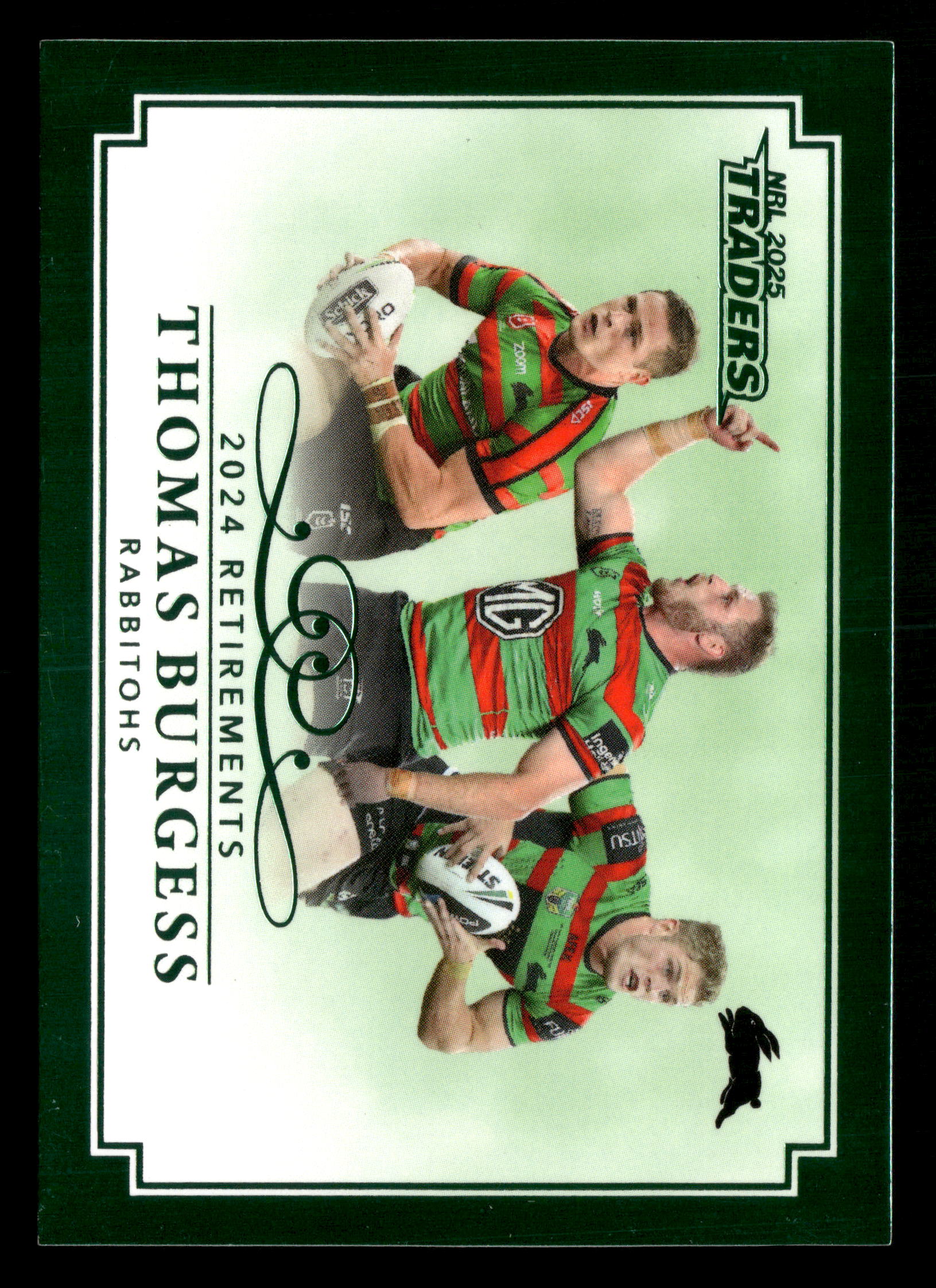 2025 TLA NRL Traders 02/18 Thomas Burgess Case Card 18/64