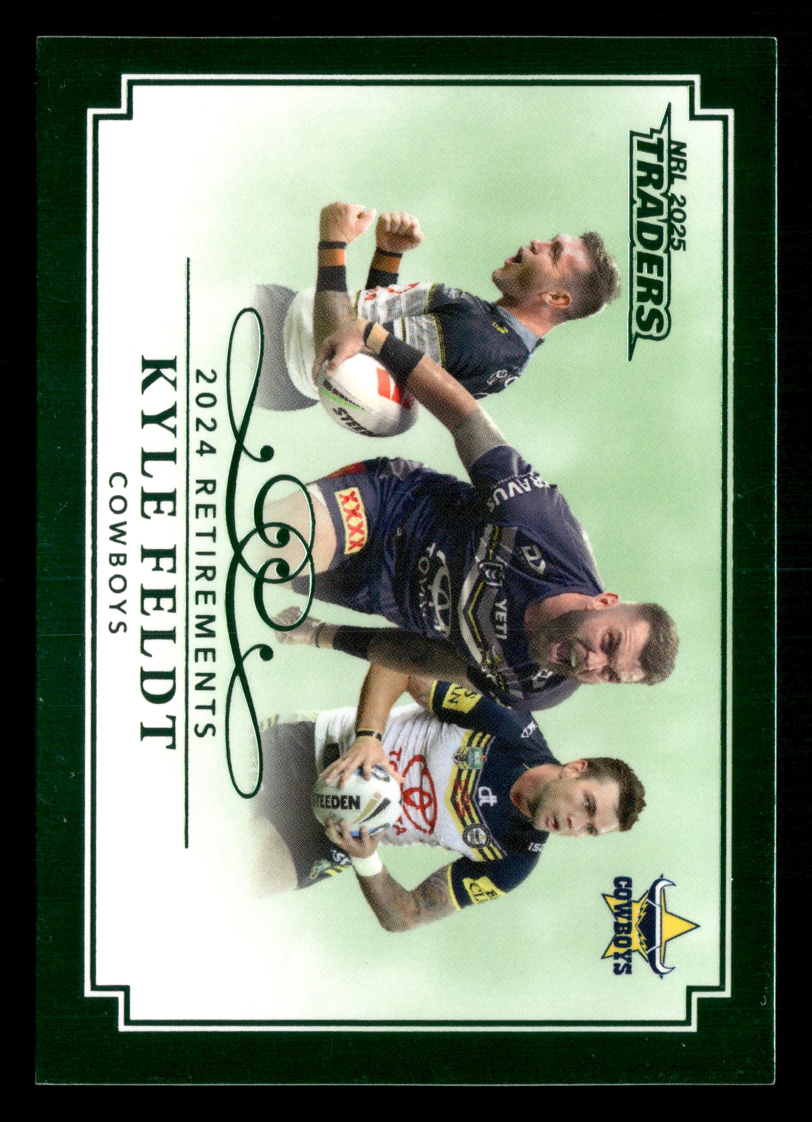 2025 TLA NRL Traders 04/18 Kyle Feldt Case Card 14/64