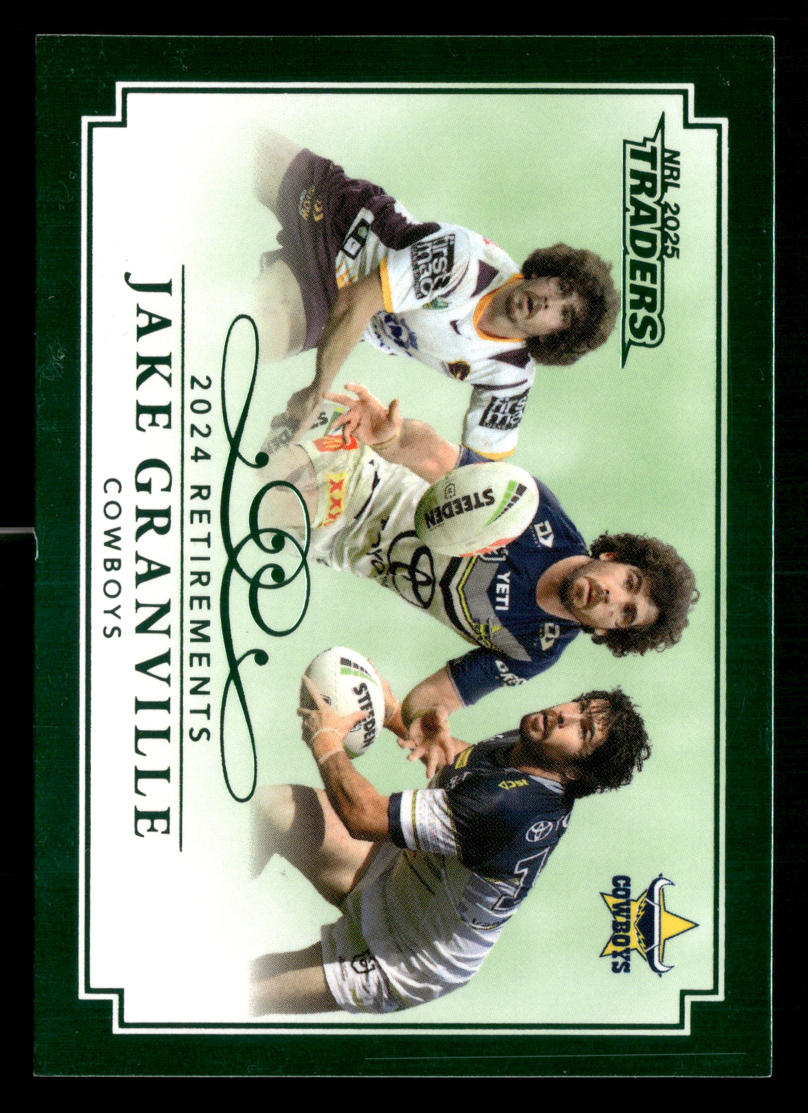 2025 TLA NRL Traders 06/18 Jake Granville Case Card 20/64