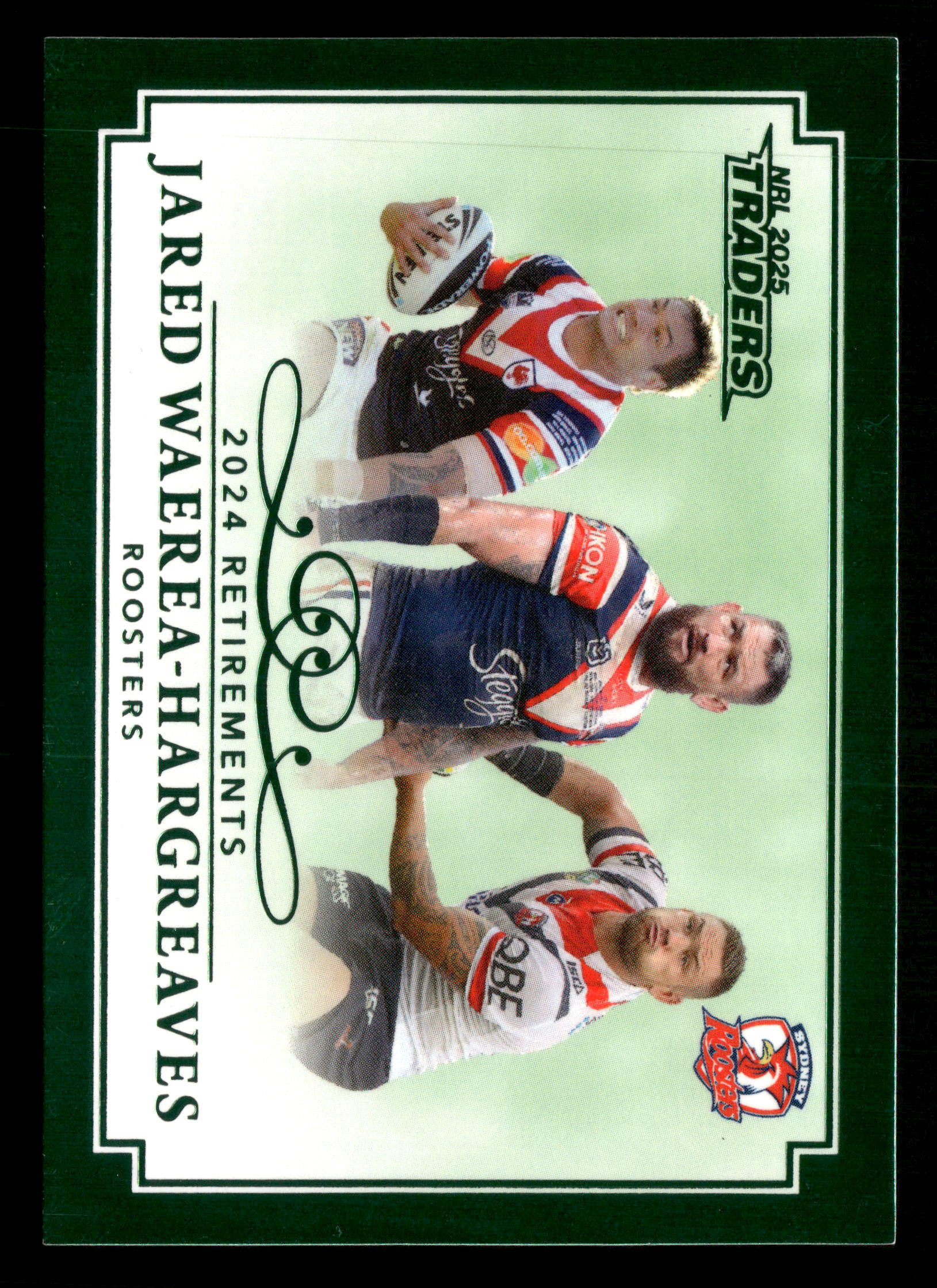2025 TLA NRL Traders 16/18 Jared Waerea-Hargreaves Case Card 28/64