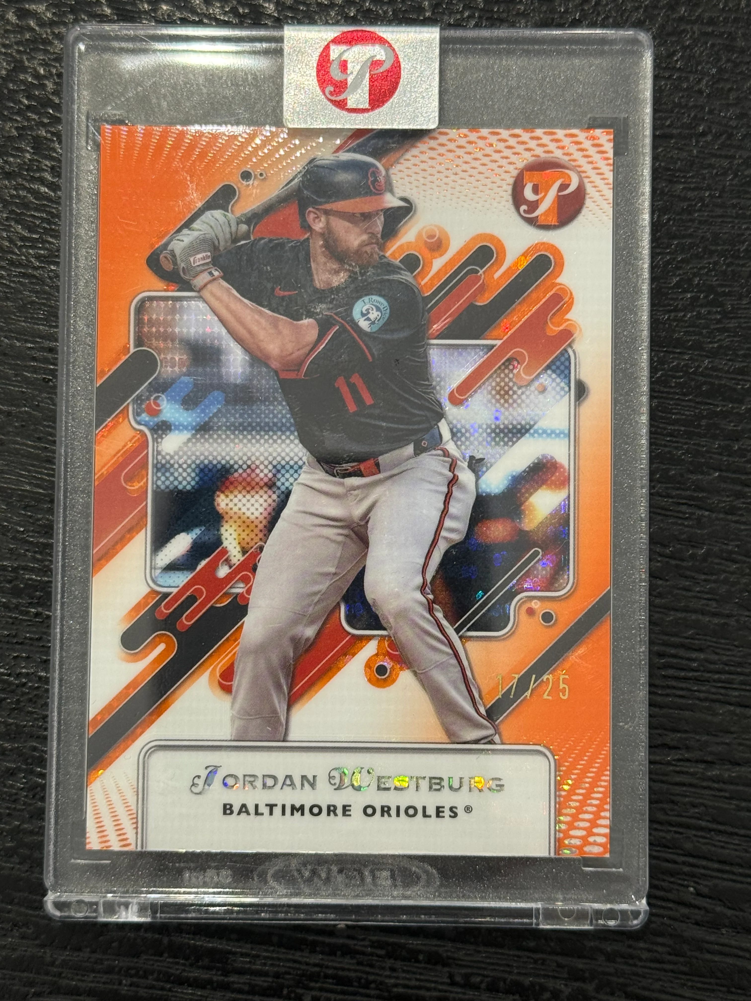 2025 Topps Pristine #60 Jordan Westburg Orange /25
