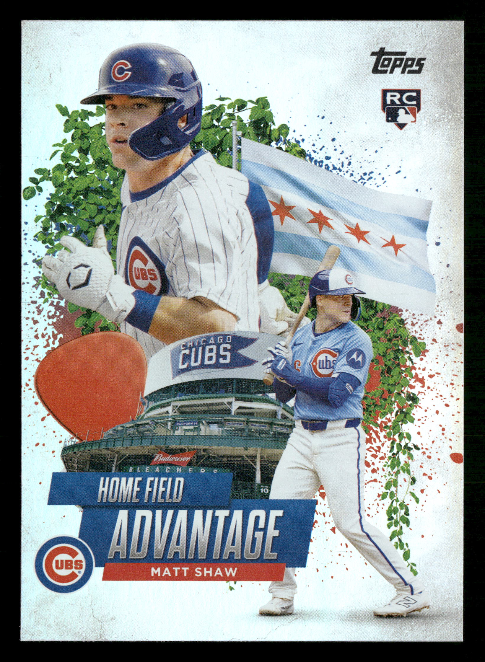 2025 Topps Update #HA-44 Matt Shaw Homefield Advantage