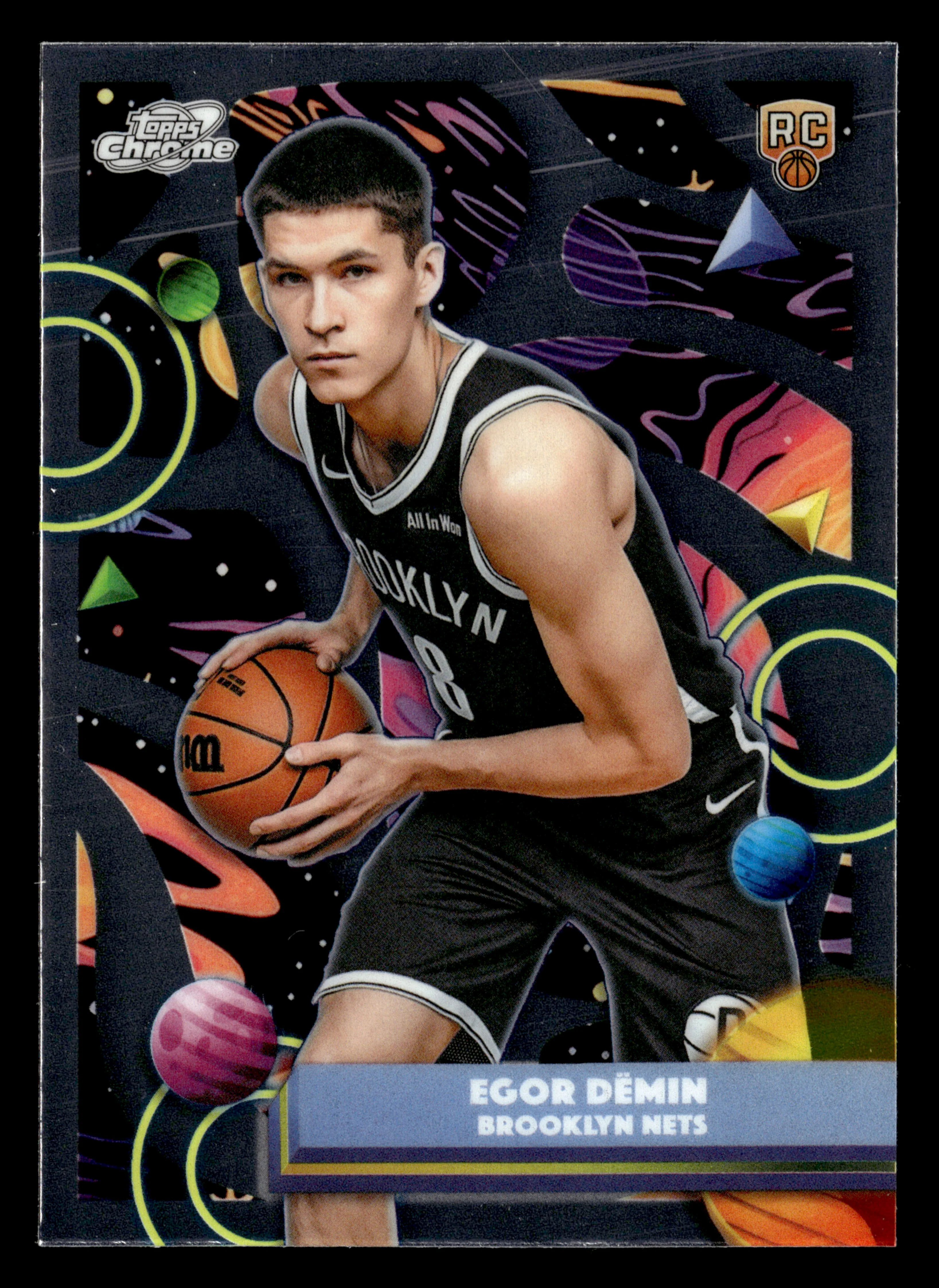 2025/26 Topps Chrome Cosmic #39 Egor Demin Rookie