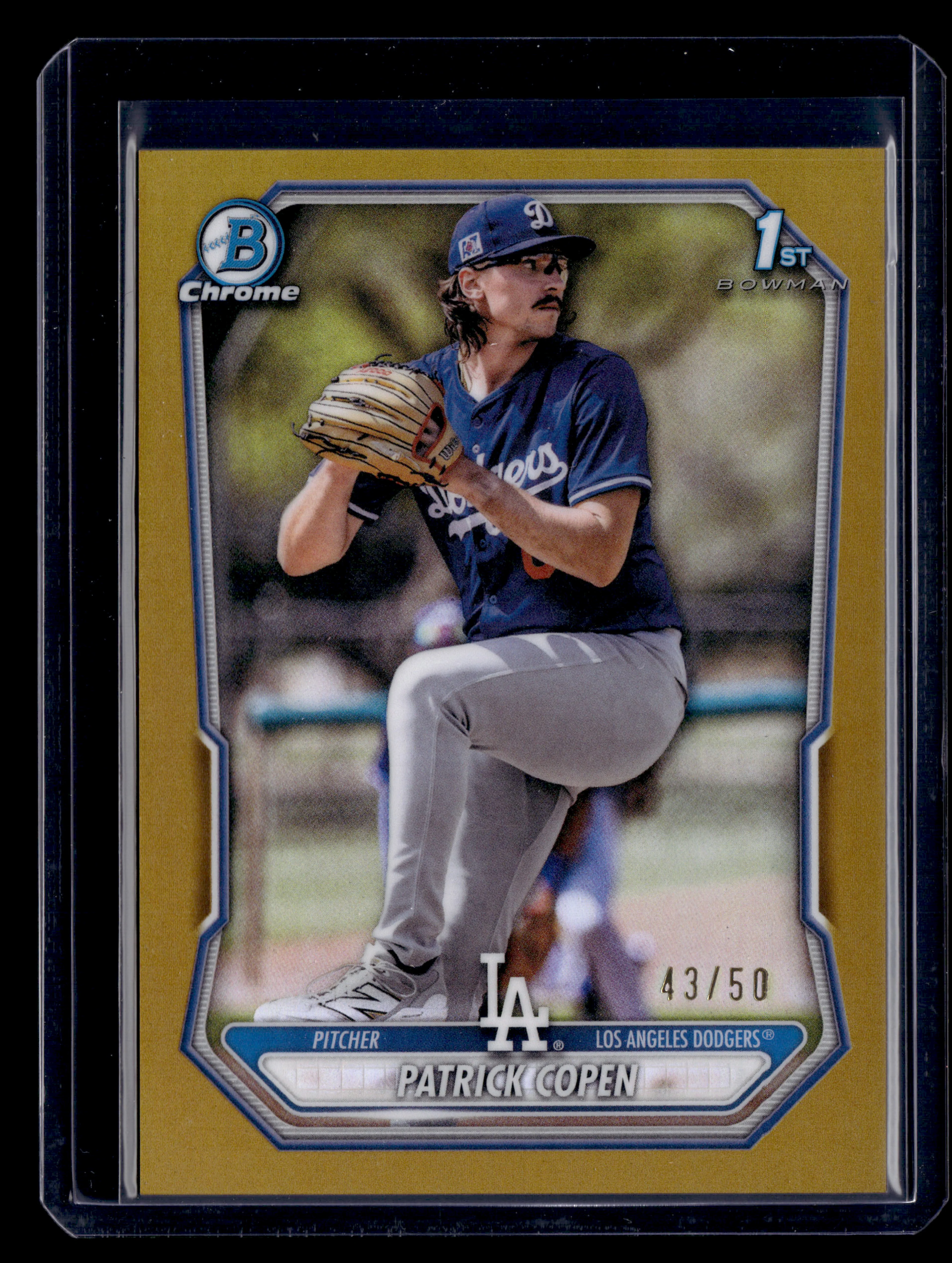 2026 Bowman #BCP-138 Patrick Copen Chrome Prospects Gold Refractor #/50