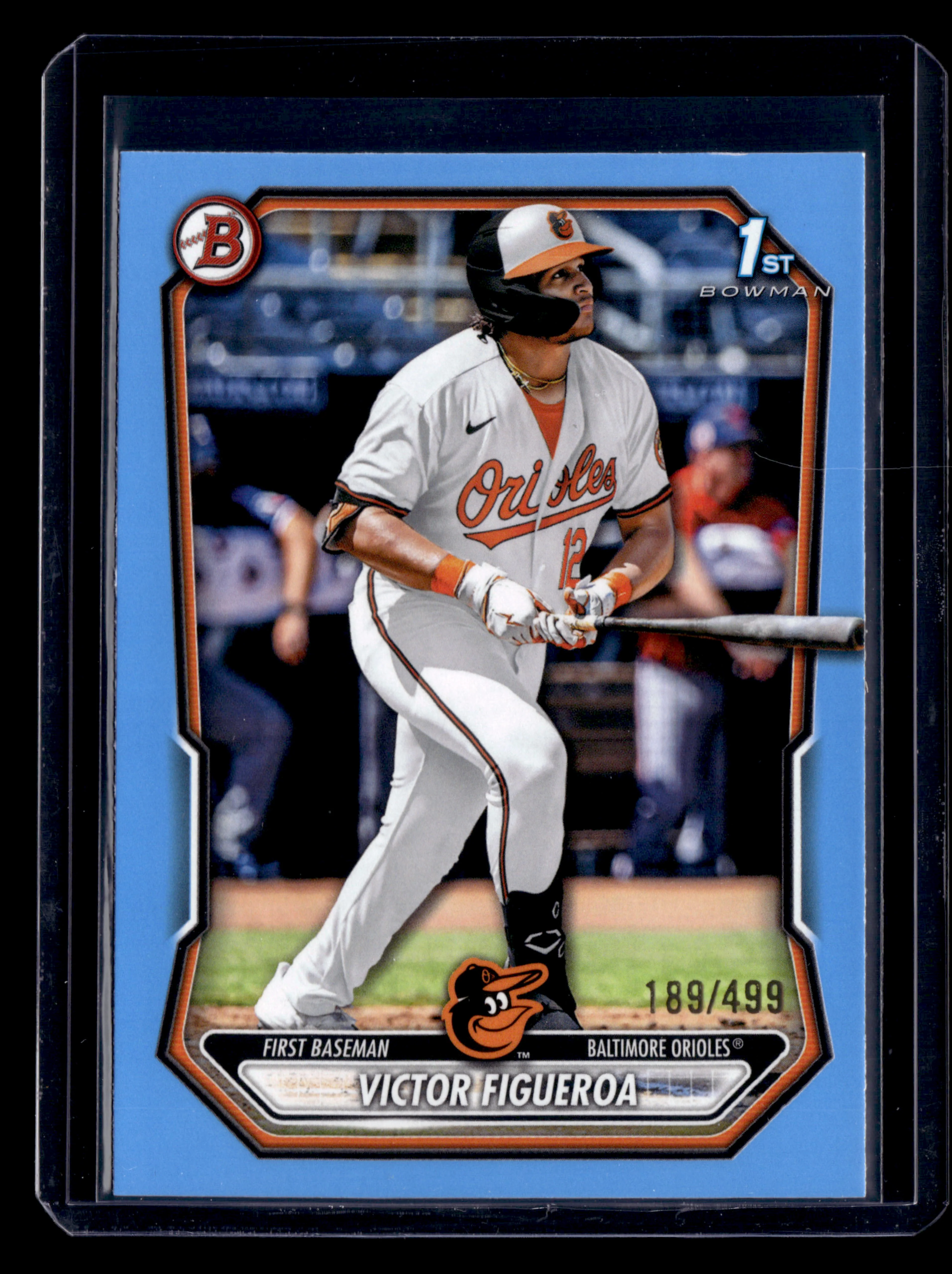 2026 Bowman #BP-117 Victor Figueroa Prospects Sky Blue #/499