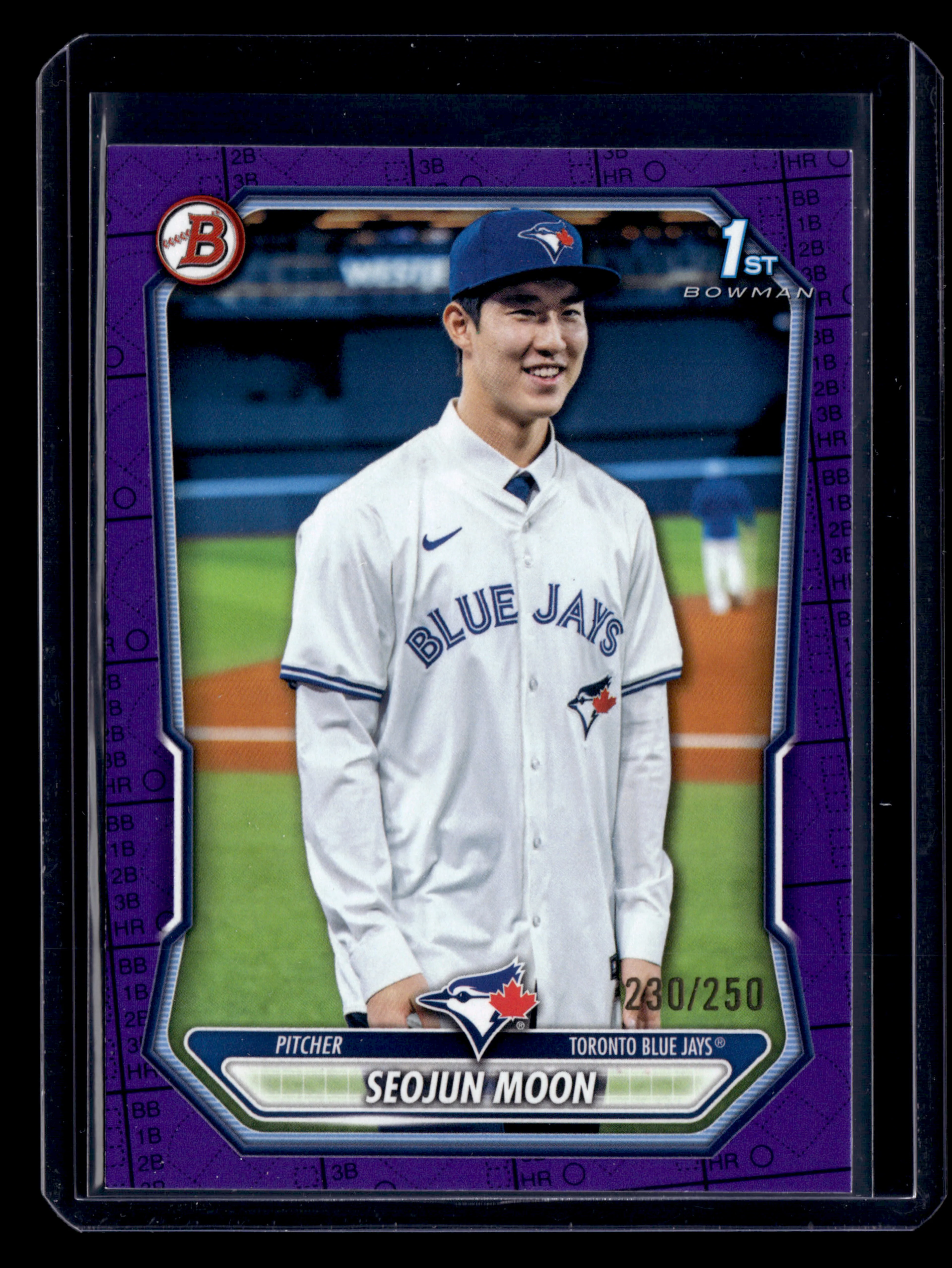 2026 Bowman #BP-127 Seojun Moon Prospects Purple #/250