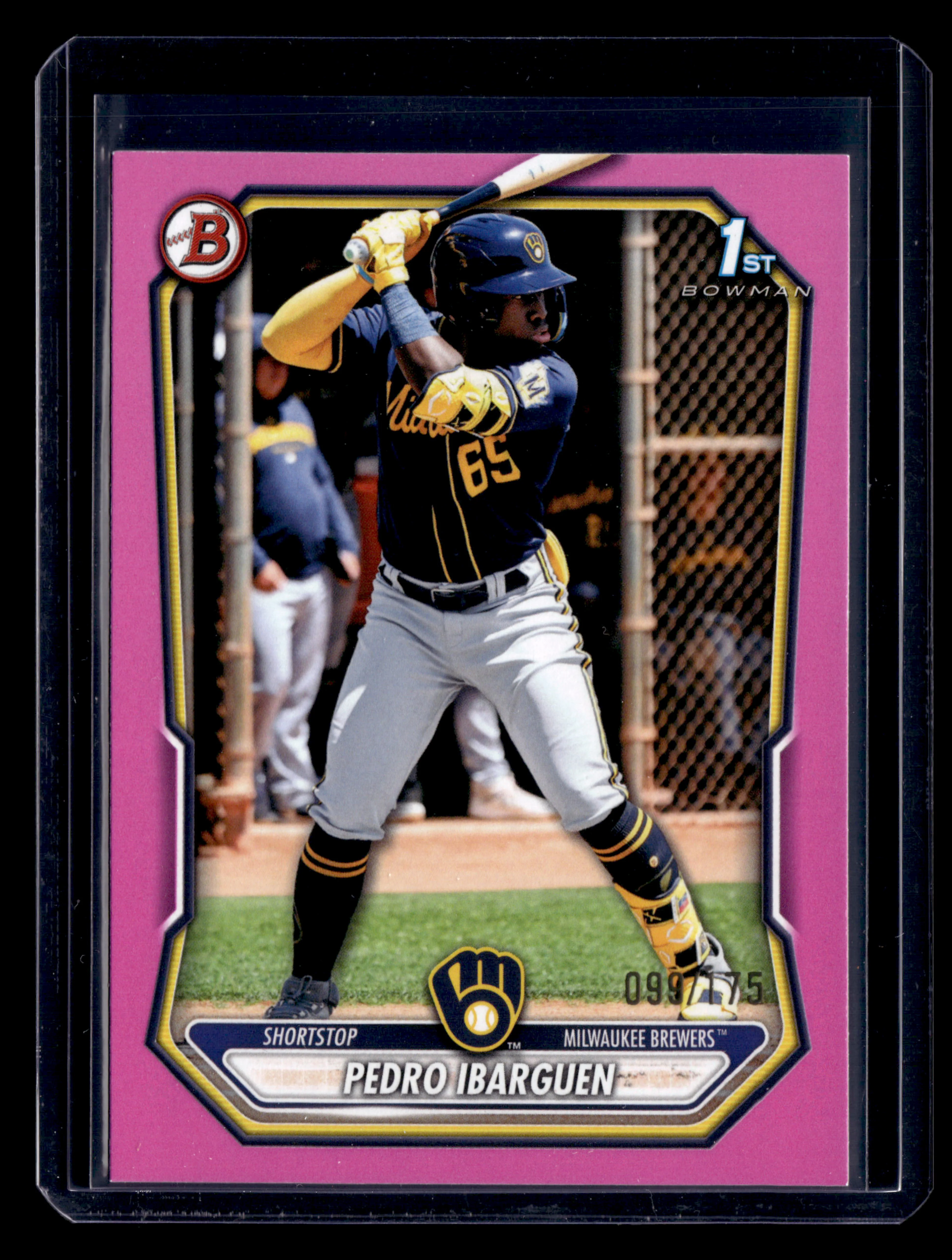 2026 Bowman #BP-140 Pedro Ibarguen Prospects Pink #/175