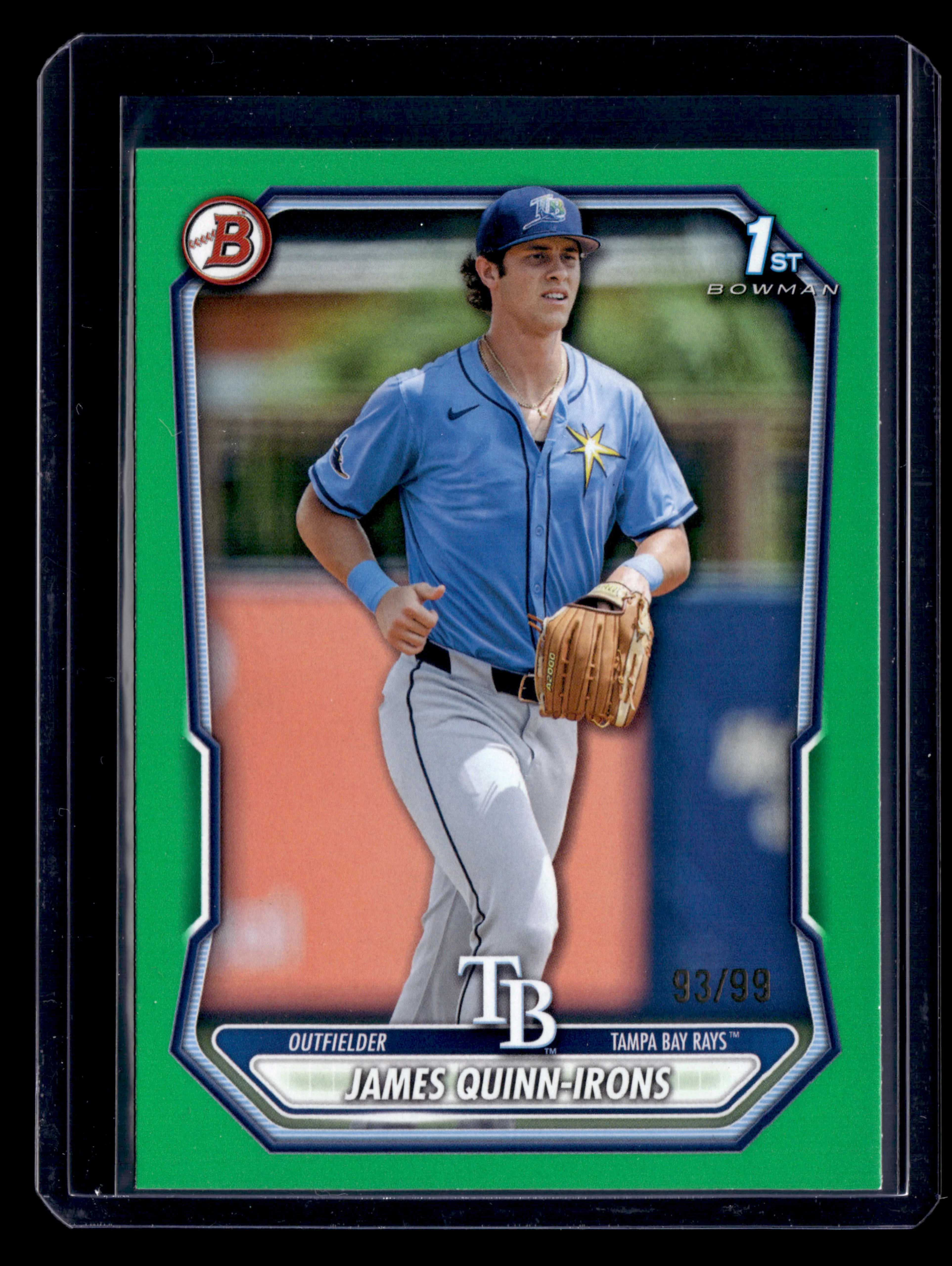 2026 Bowman #BP-4 James Quinn-Irons Prospects Green #/99
