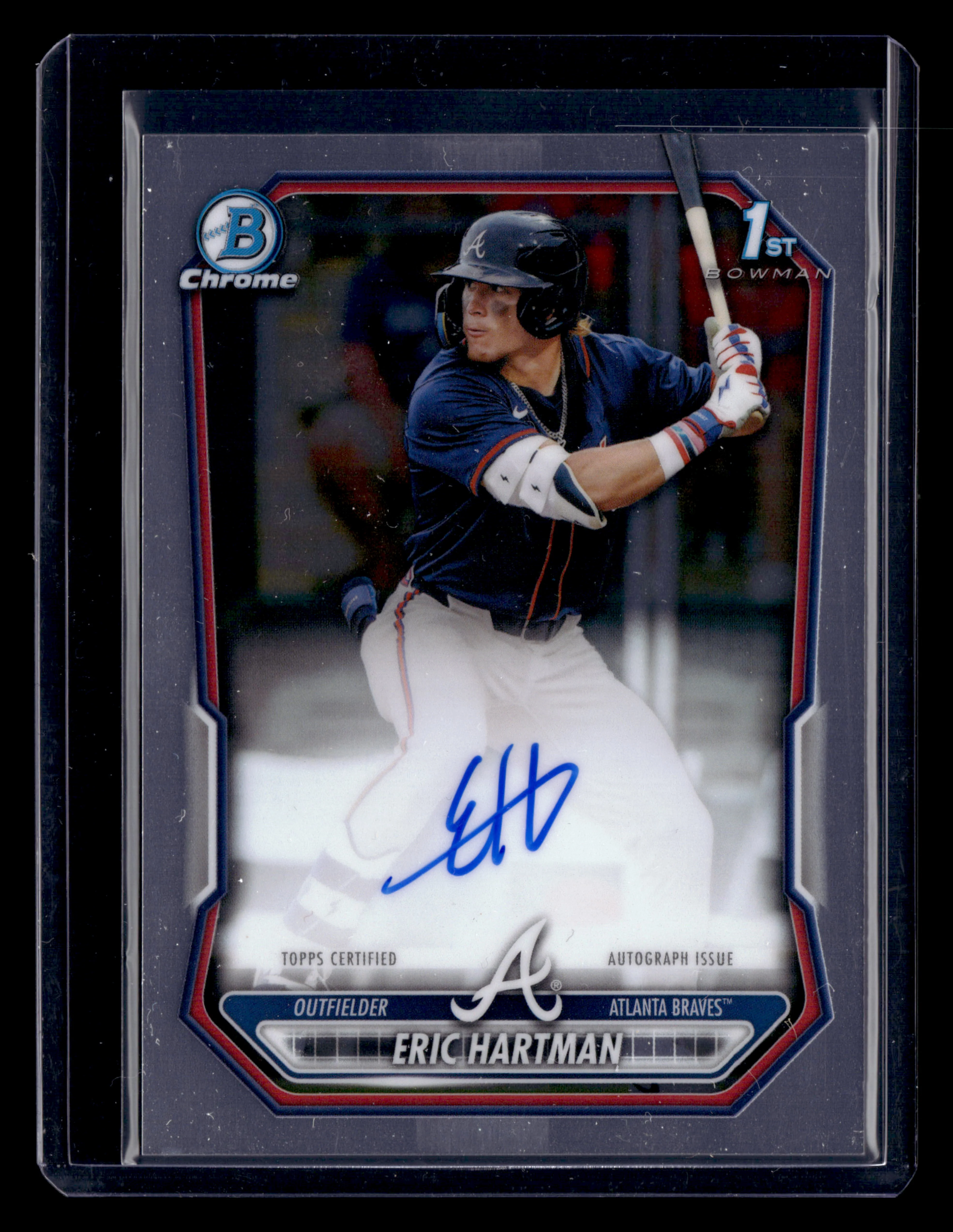 2026 Bowman #CPA-EHA Eric Hartman Chrome Prospect Autographs