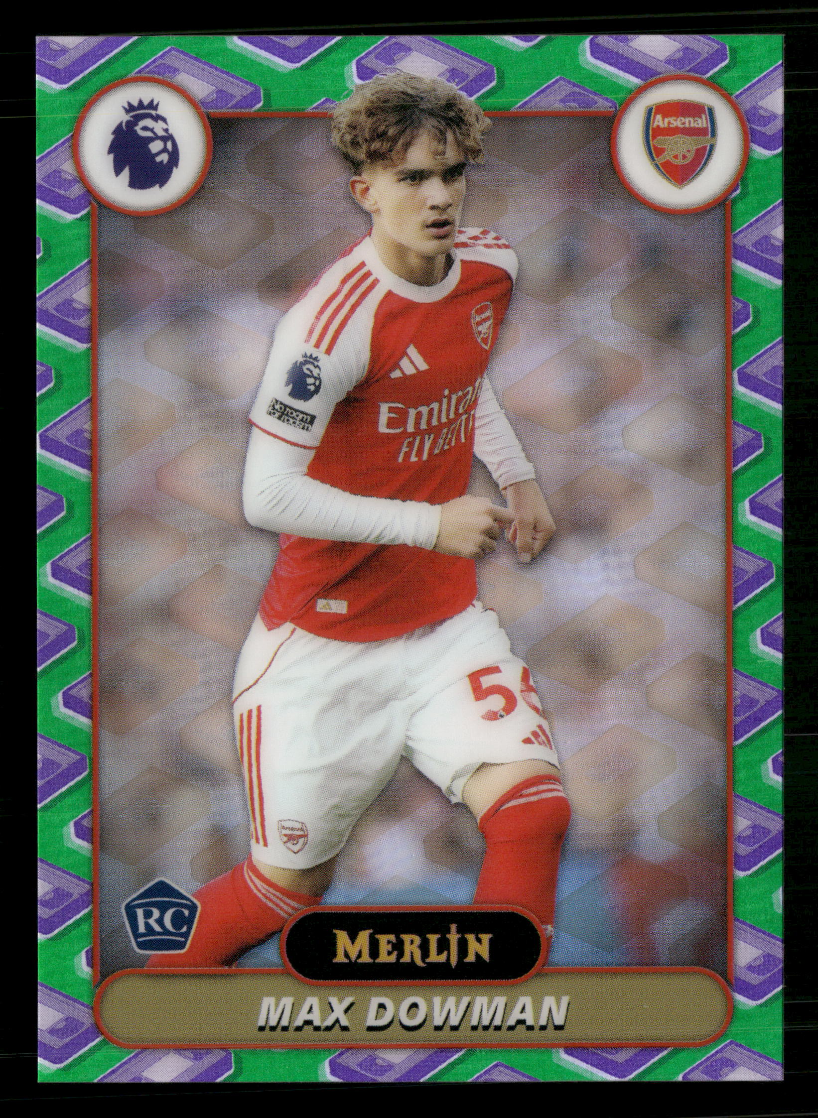 2026 Merlin Premier League #20 Max Dowman VHS Refractor