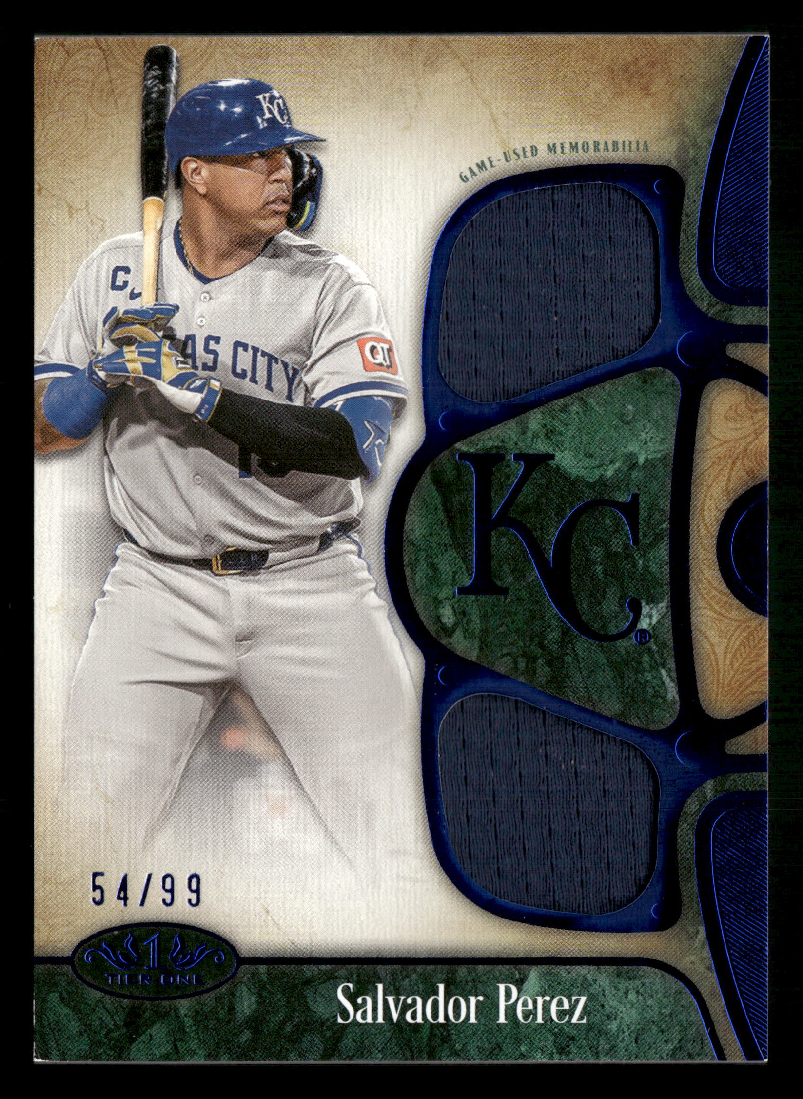 2026 Tier One #T1R-SP Salvador Perez Dual Relic #/99