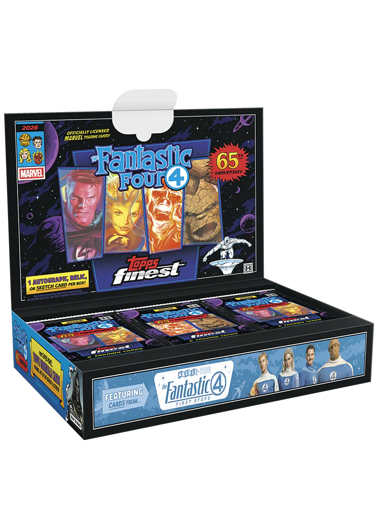 2026 Topps Finest Marvel Fantastic Four Hobby Box