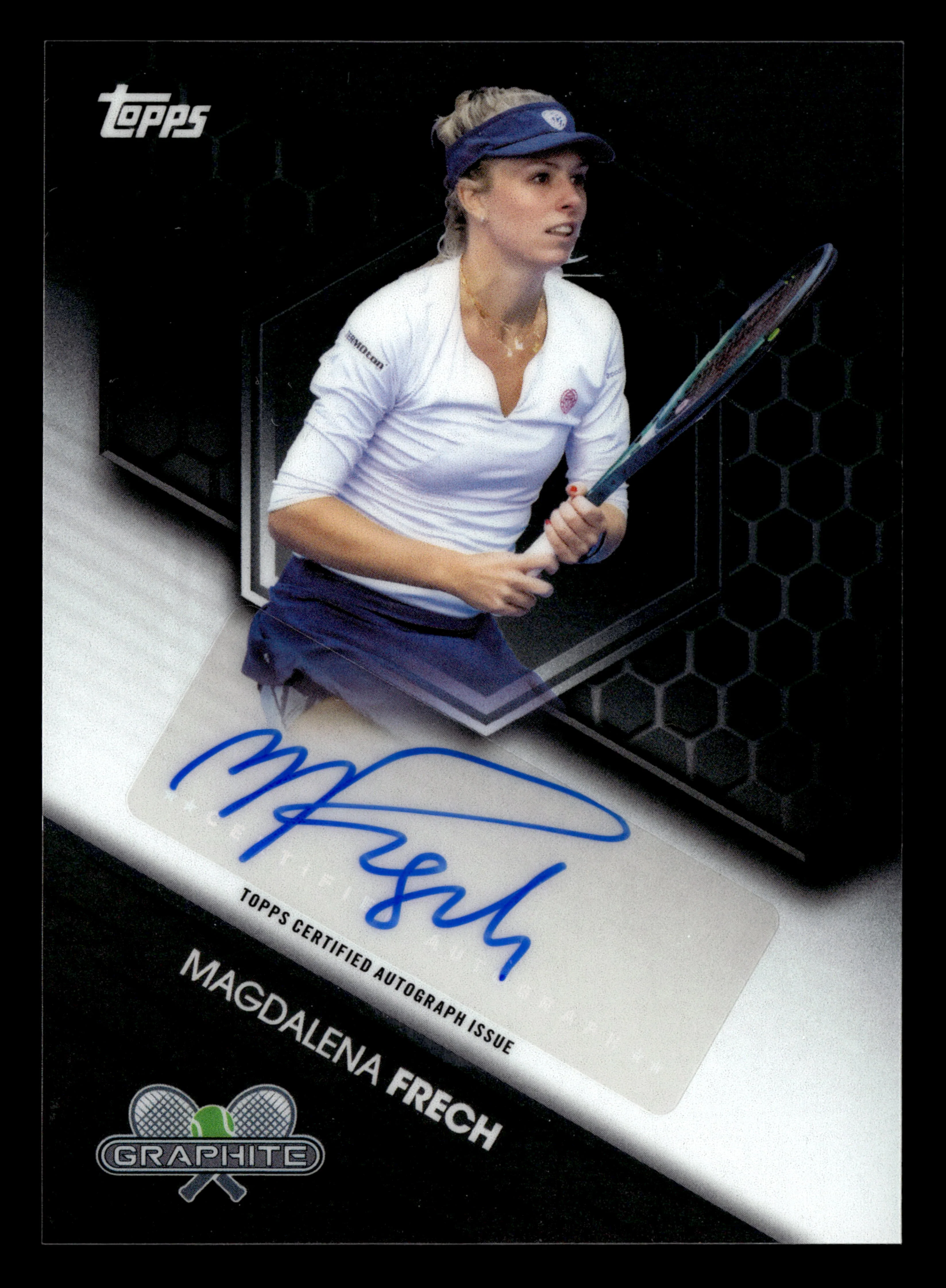 2026 Topps Graphite #GRS-MFH Magdalena Frech Graphite Signatures