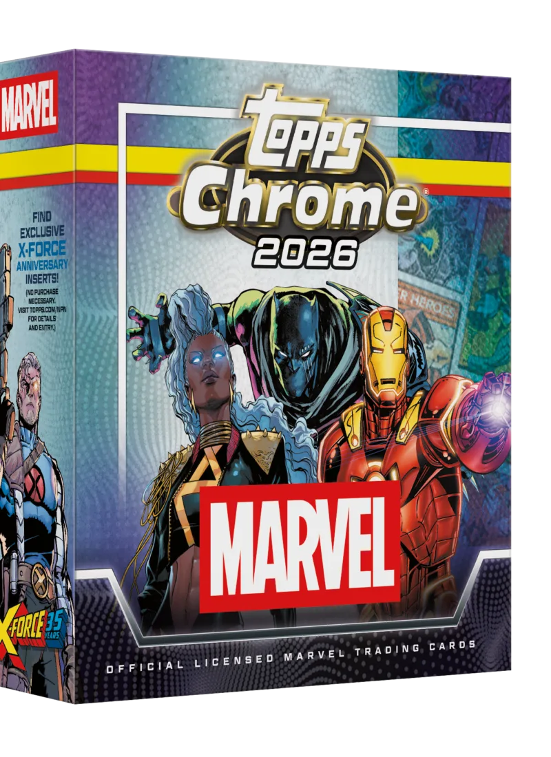 2026 Topps Marvel Comics Chrome Mega Box