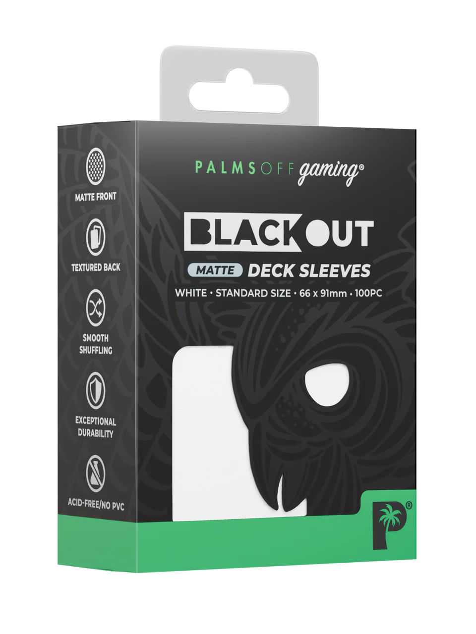 Black Out Matte Deck Sleeves - Palms Off Gaming - Image 10
