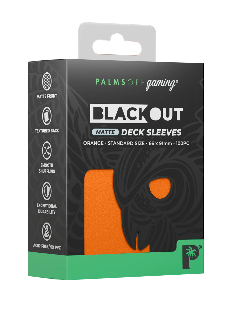 Black Out Matte Deck Sleeves - Palms Off Gaming - Image 11