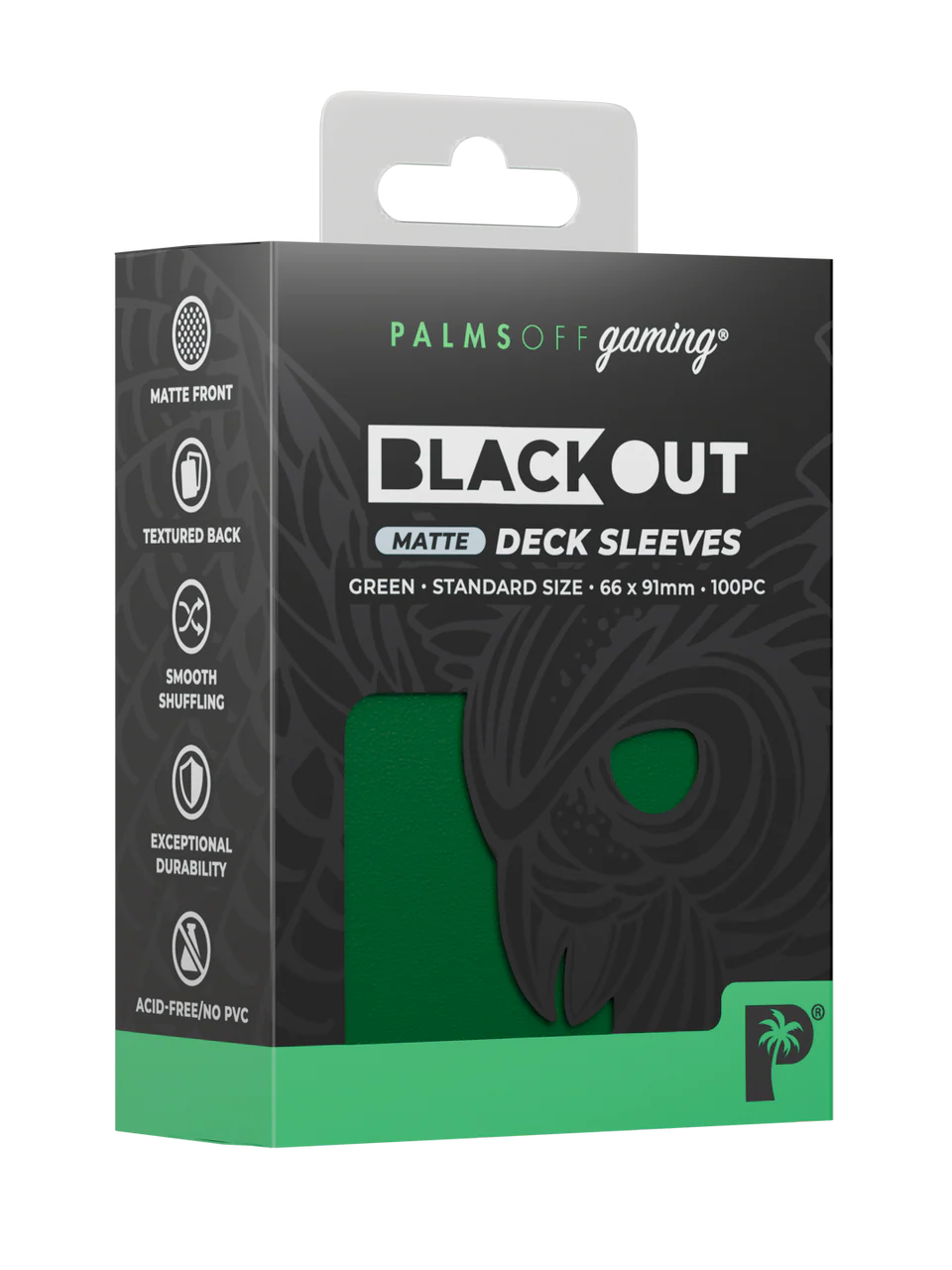 Black Out Matte Deck Sleeves - Palms Off Gaming - Image 7