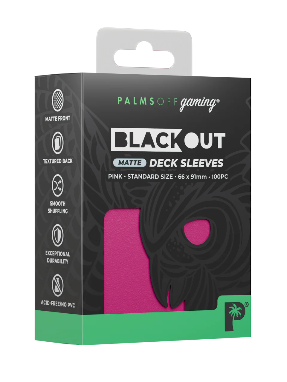 Black Out Matte Deck Sleeves - Palms Off Gaming - Image 8