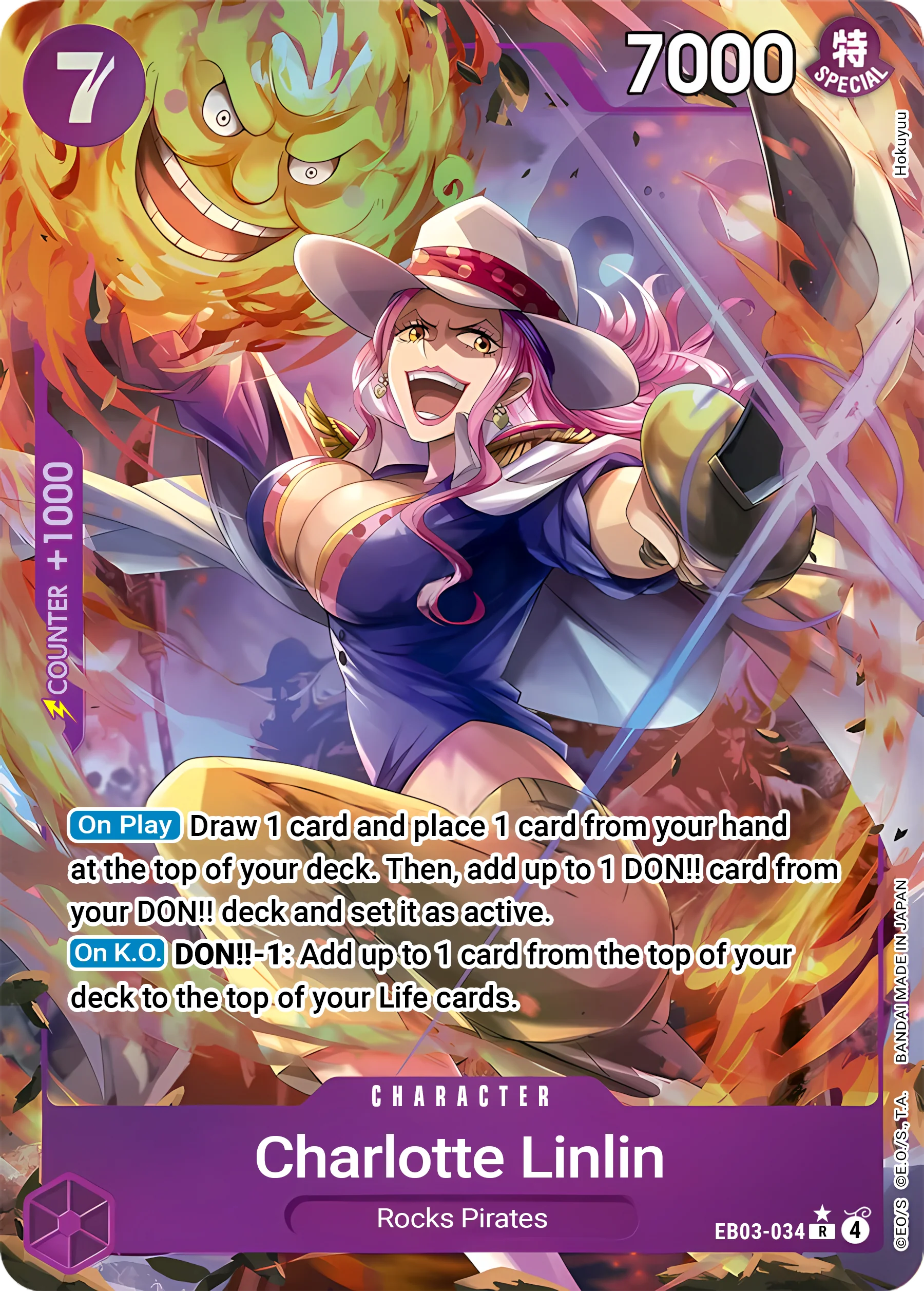Charlotte Linlin EB03-034 () - Alternate Art Foil