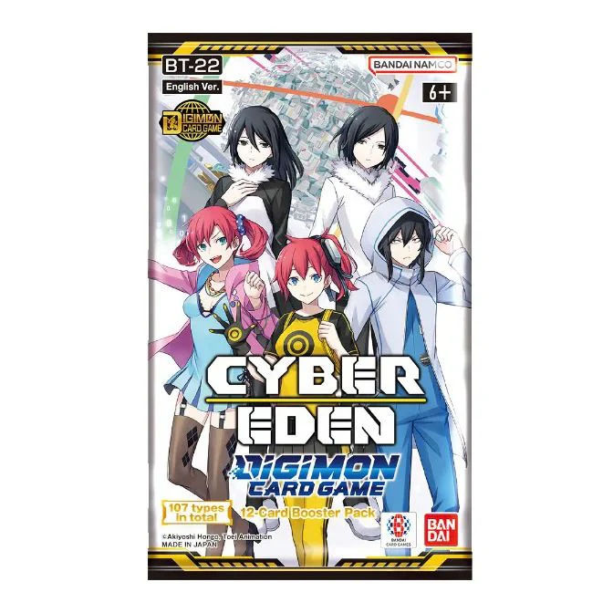 Digimon Card Game: Booster Box - Cyber Eden [BT-22] - Image 2