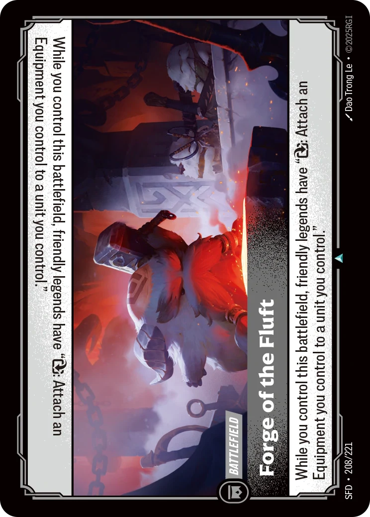 Forge of the Fluft 208/221 (Spiritforged)