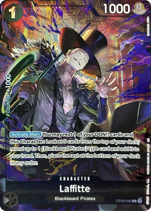 Laffitte (PCC Vol.4) OP09-095 (One Piece Promotion Cards) - Alternate Art Foil
