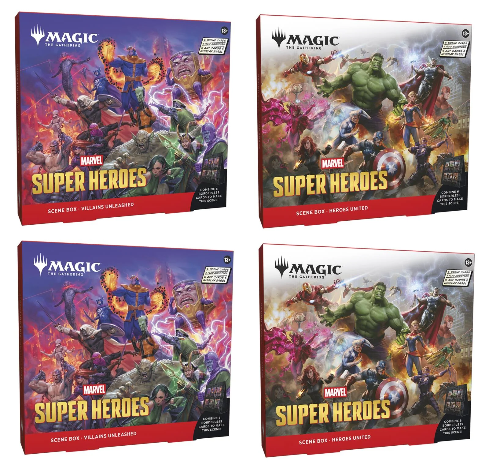 Magic the Gathering Marvel Super Heroes Scene Box