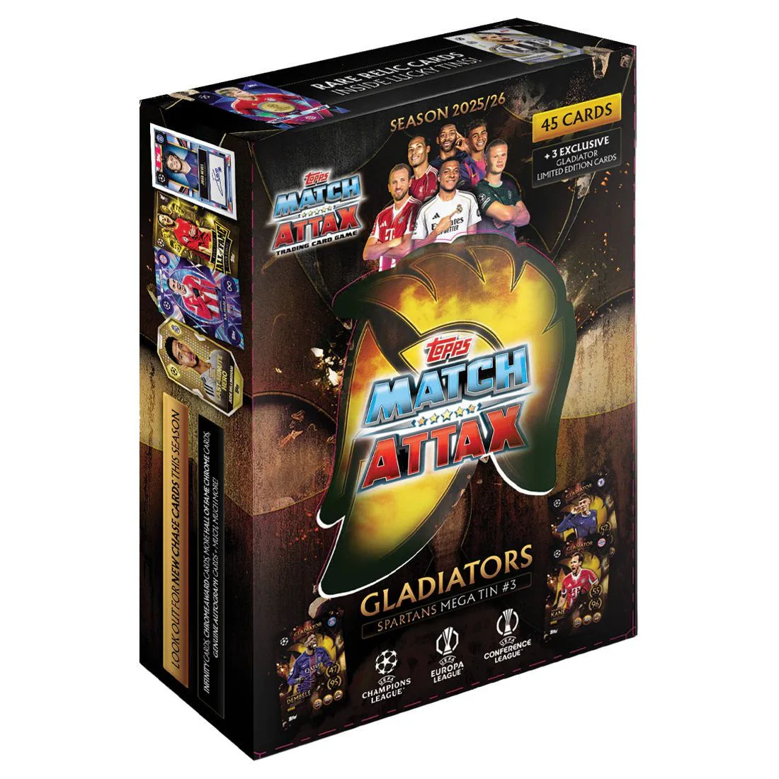 Match Attax UEFA Club Competitions 2025/2026 Edition Gladiators Mega Tin - Image 3