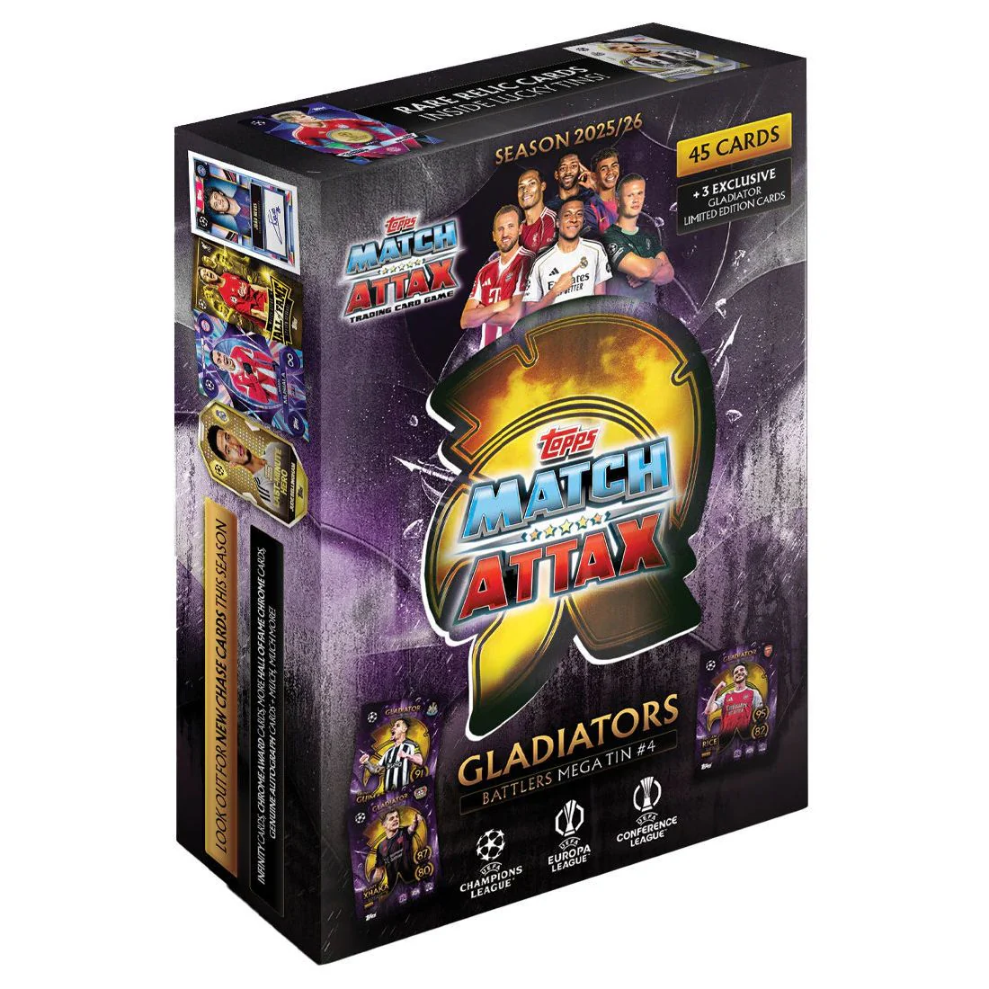 Match Attax UEFA Club Competitions 2025/2026 Edition Gladiators Mega Tin - Image 4