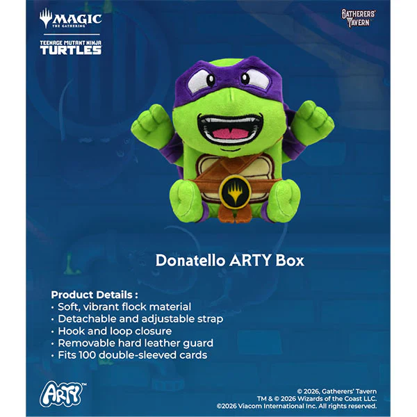 MTG Gatherers Tavern TMNT Arty Deck Box - Image 5
