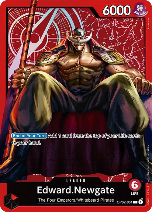 One Piece Edward.Newgate (Special Goods Set -Former Four Emperors-) OP02-001